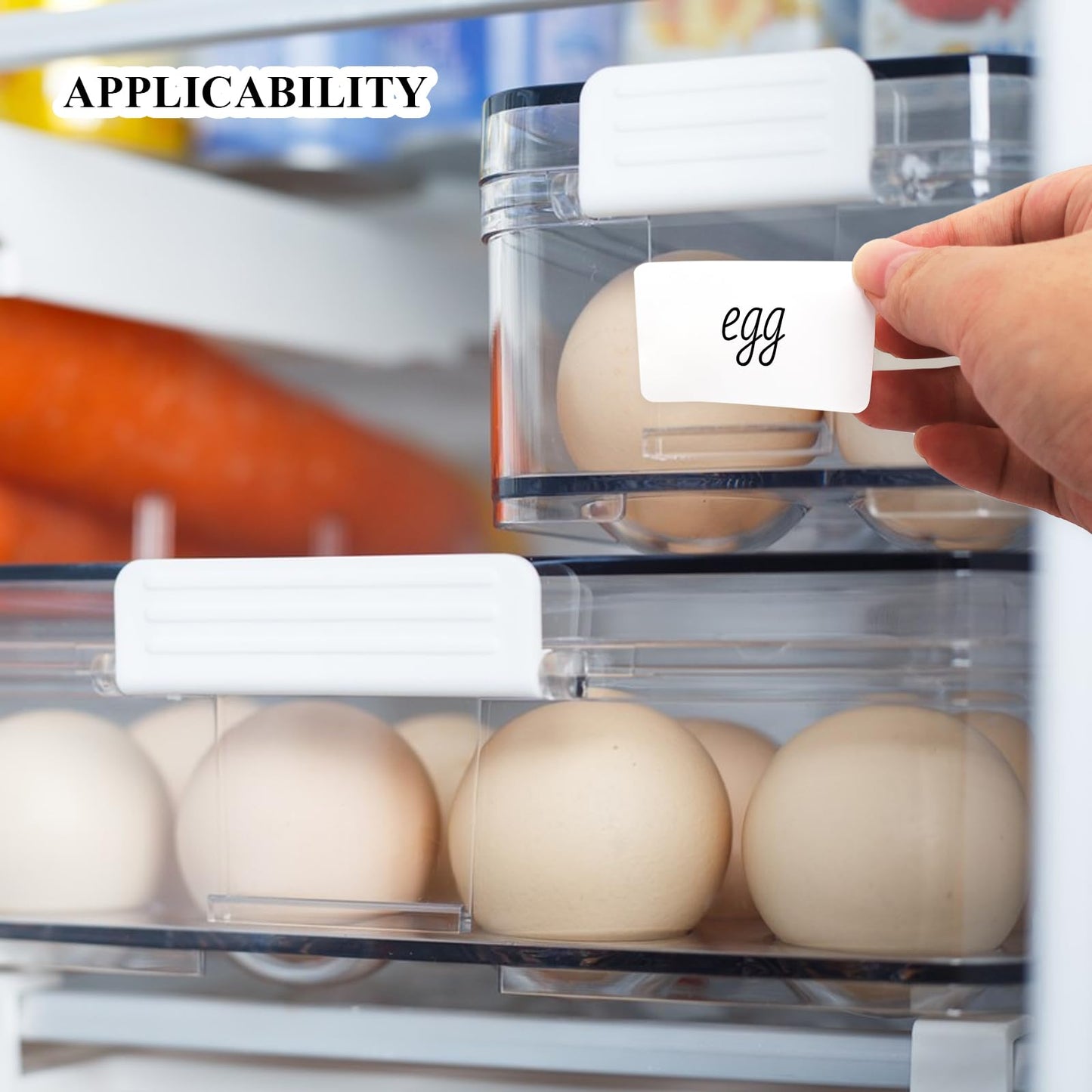 1000 Pcs Blank Removable Freezer Labels Dissolvable Water Oil Resistant Labels Stickers Food Containers Jars Stickers Pantry Organization (1 x 2inch)