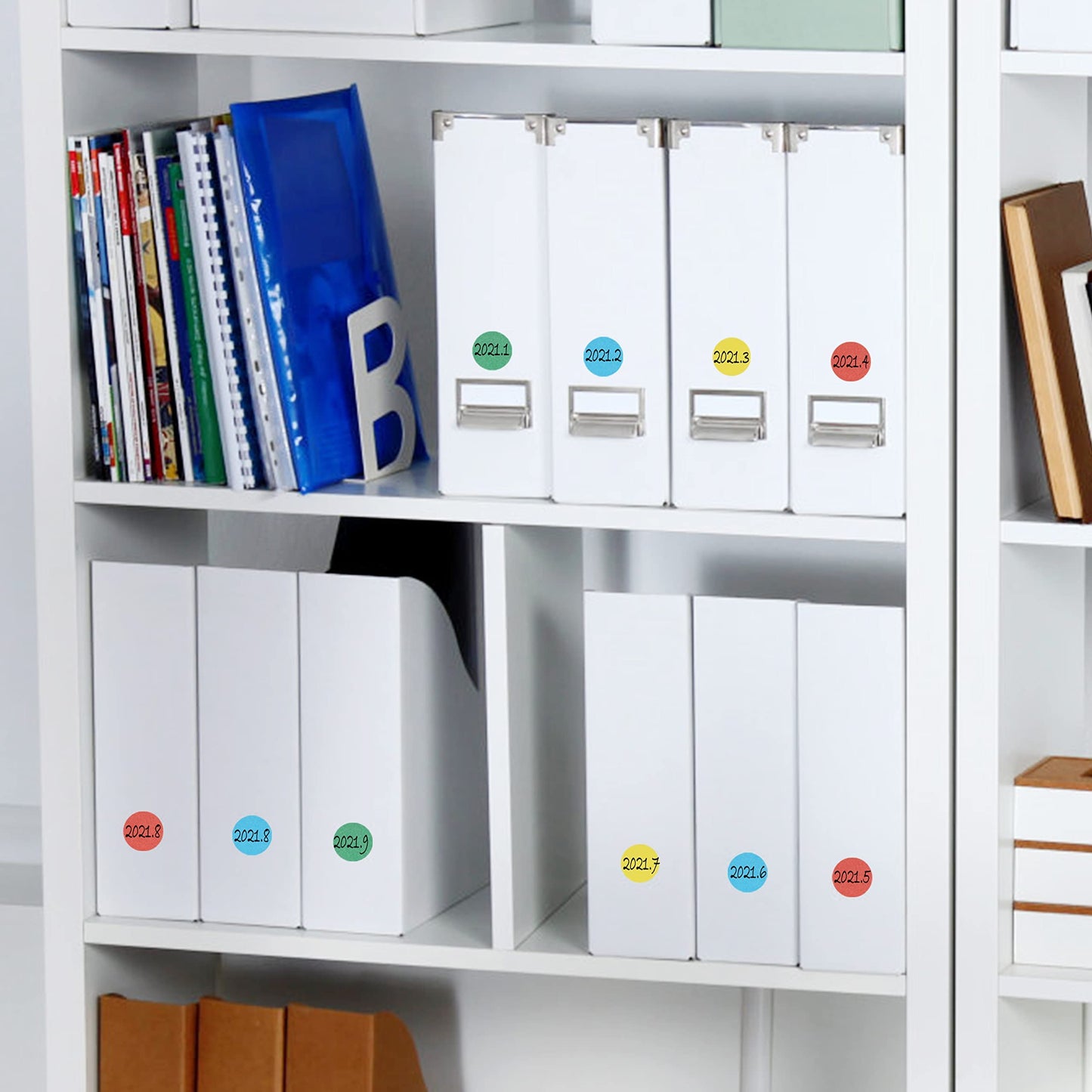 Mr. Pen- Color Coding Labels, 1008pcs, Assorted Colors, ¾” Dot Stickers, Round Stickers, Color Dots Stickers, Colored Sticker Dots, Dot Labels, Colored Stickers, Circle Stickers, Circle Sticker Labels