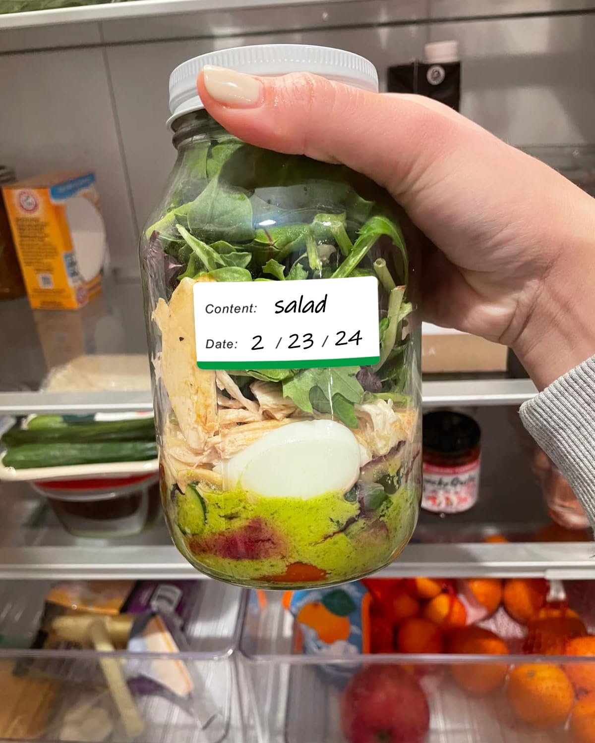300 Removable Freezer Food Labels, 1 x 2 Inch, Waterproof, Oil Resistant Canning Jar Labels, Clean, No Residue Multicolor, 1'' X 2''