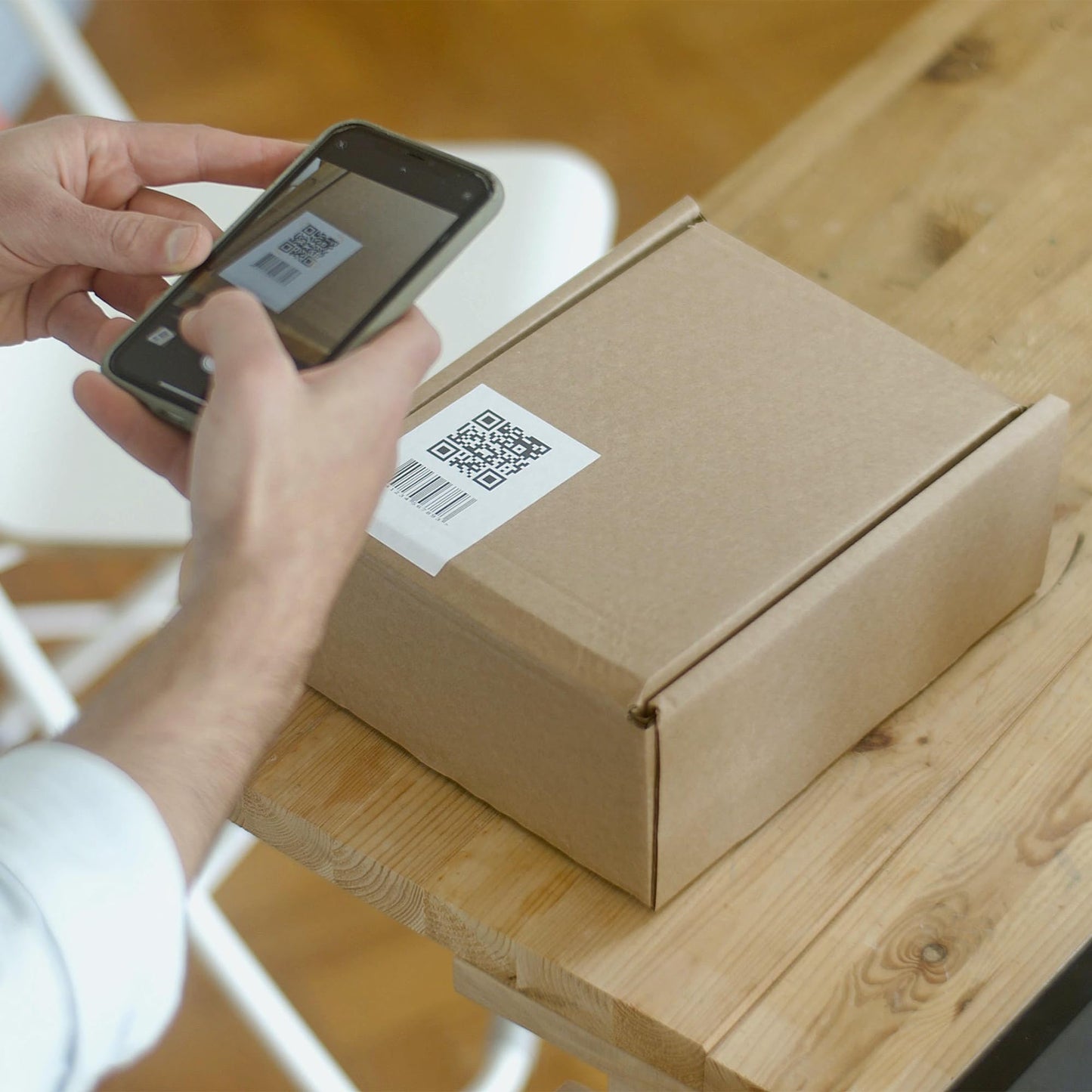 Suminey QR Code Labels Compatible Dymo 30332 (1" x 1") Square Multipurpose Labels, Compatible with Dymo Labelwriter 450, 450 Turbo, 4XL, Munbyn & Zebra Desktop Printers 2 Rolls/1500 Lables