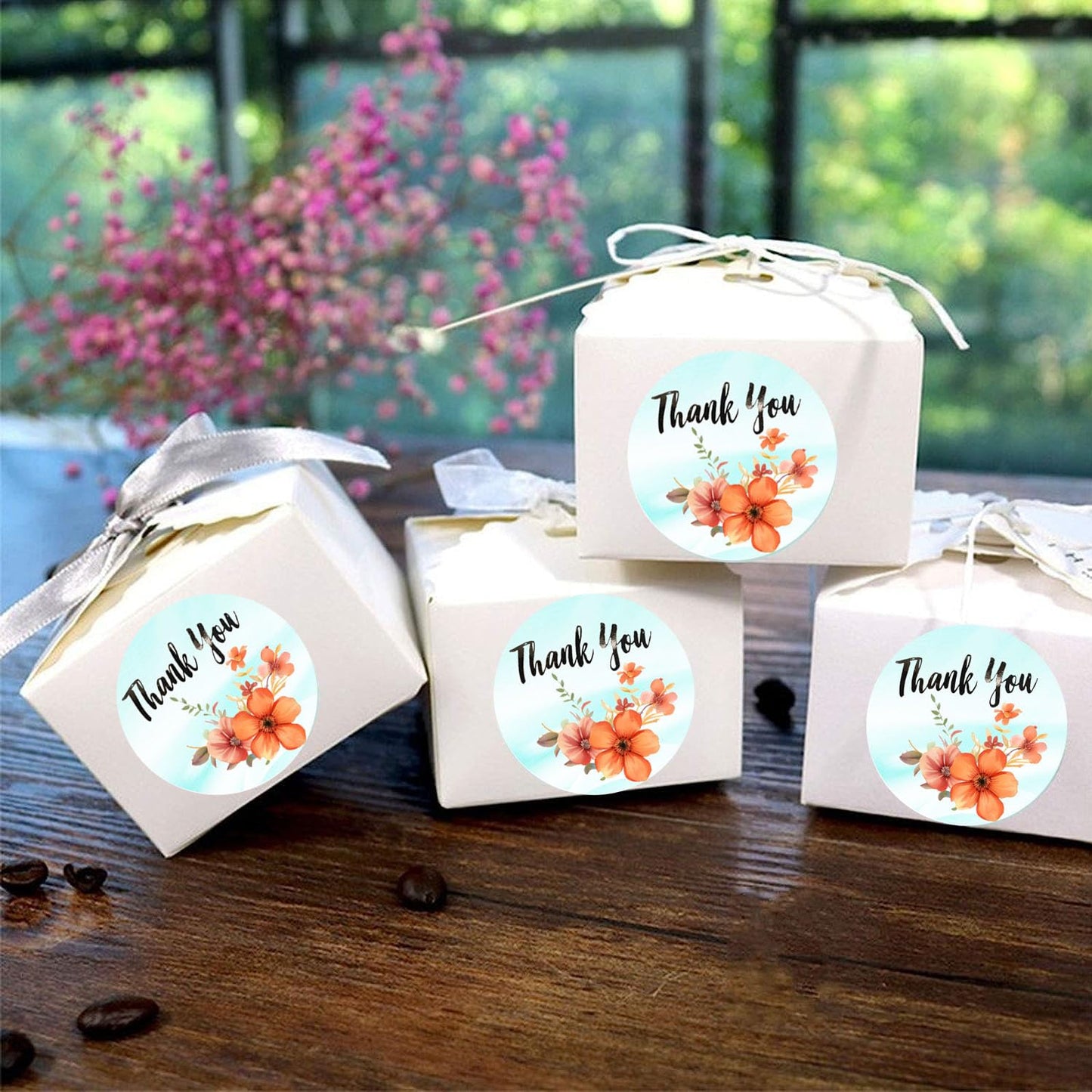 2 inch Direct Thermal Labels Stickers Happy Mothday's Day Labels Gradual Change Round Watercolor Small Business Thermal Stickers,Color-Code Dot Label for Thermal Label Printer 500 Pcs/Roll
