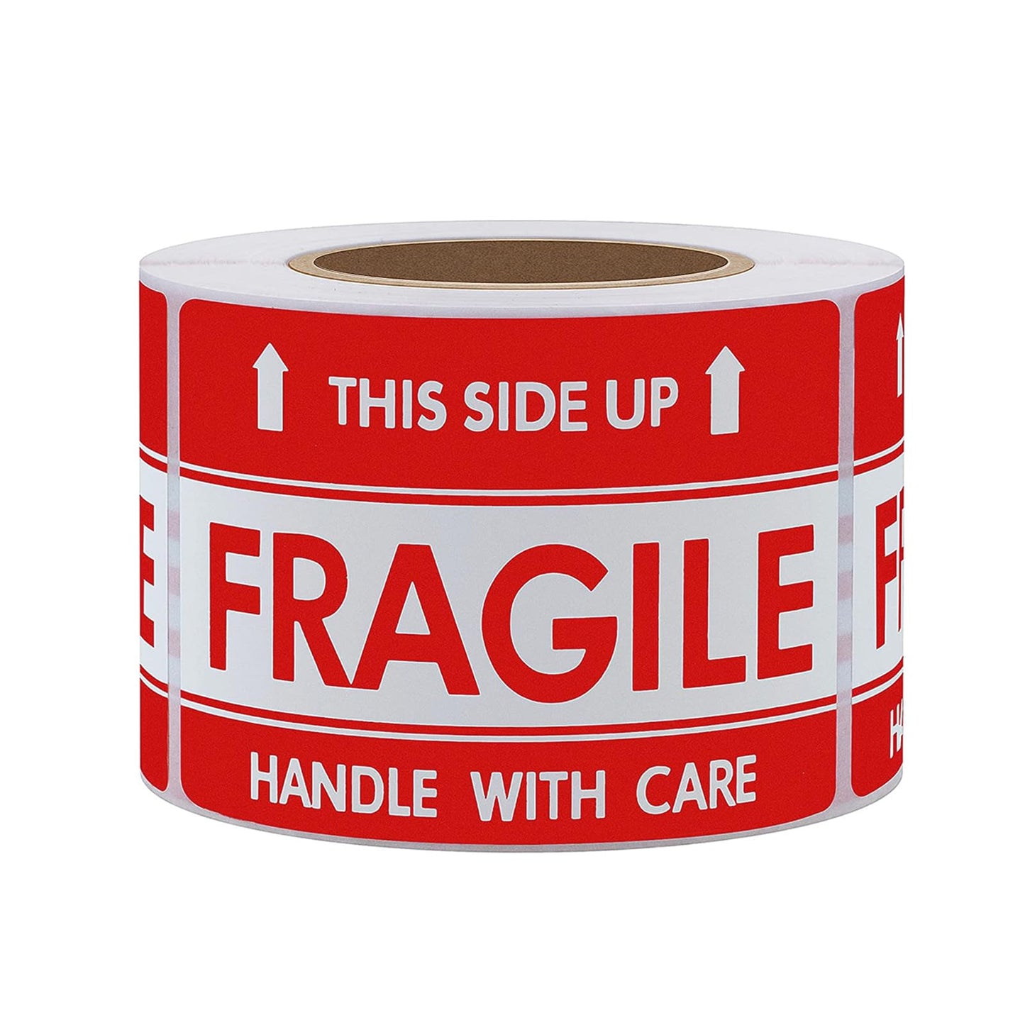 2x3 inch This Side Up Stickers for Shipping Moving Packing Business Glass Warning Fragile Handle with Care Labels 300pcs - Mysuevin