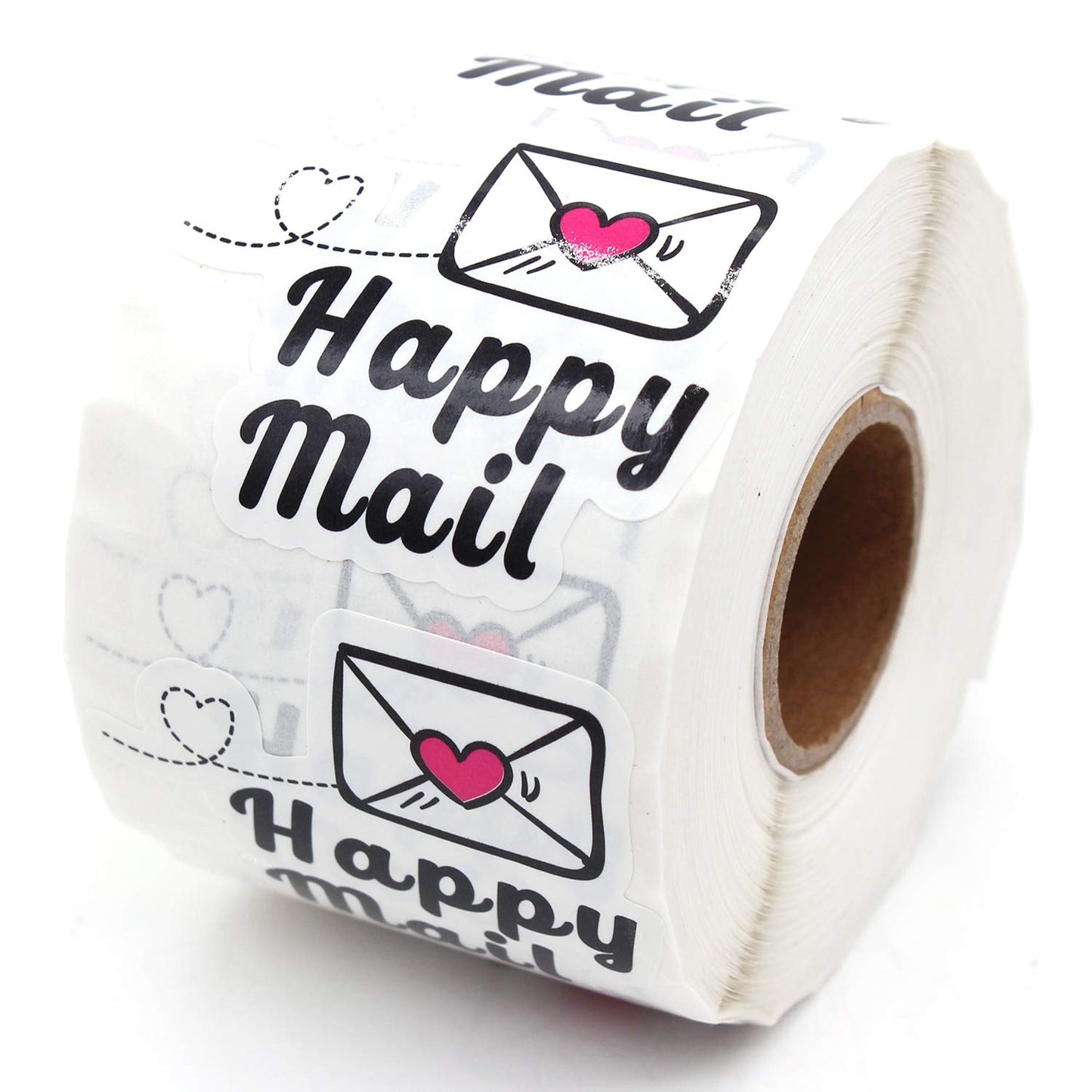 PLESIU Small Business, Handmade Sticker,Packaging Sticker (Happy Mail) Happy Mail