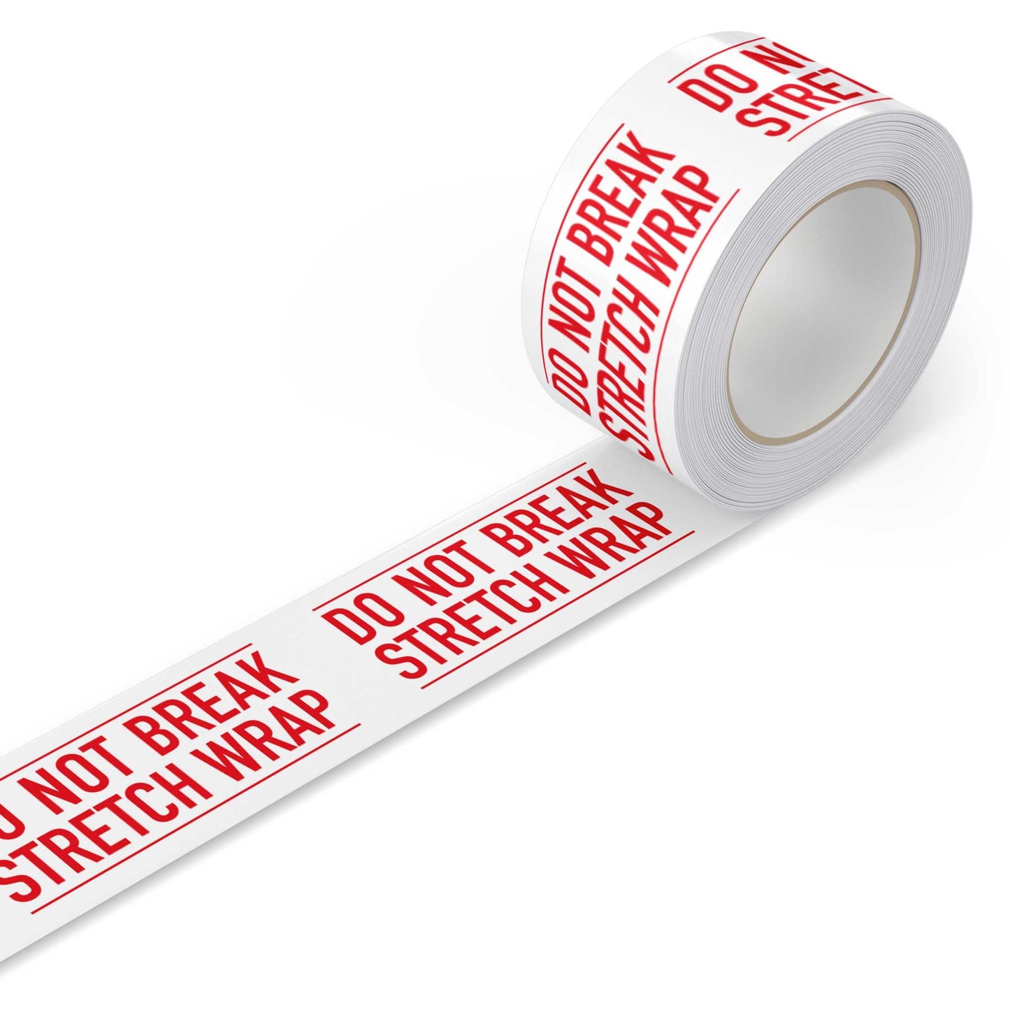 Warning Label Tape for Shipping, Caution Packaging Tape Roll for Parcel, Package, Cardboard, Boxes, HotMelt Sealing Packing Printing Tape 2" x 110 Yard (per roll) (DO NOT Break) DO NOT BREAK