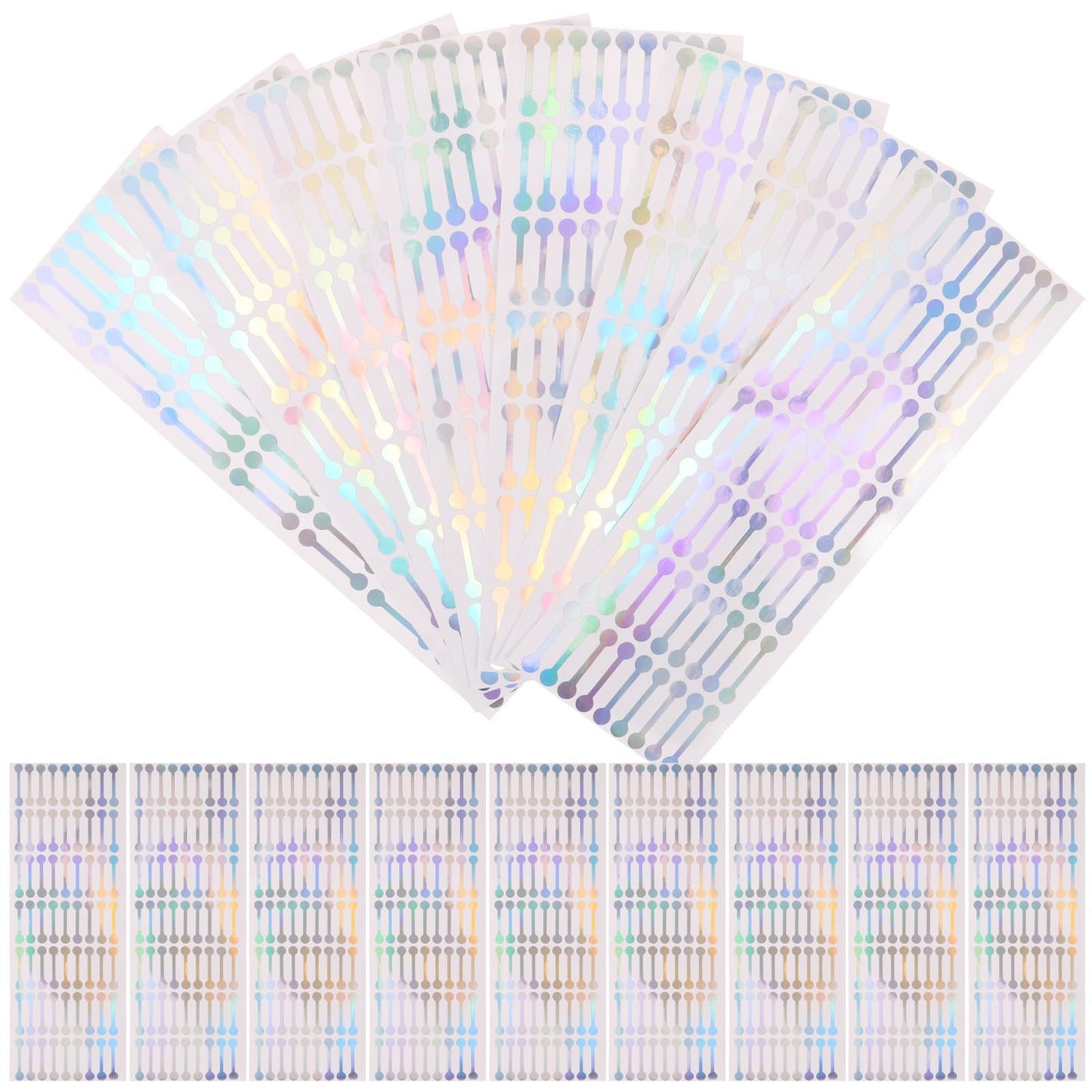 500pcs Tamper Evident Labels Tamper Proof Decals Package Seal Self Adhesive Security for Packaging Sealing Food Drink Delivery Supply