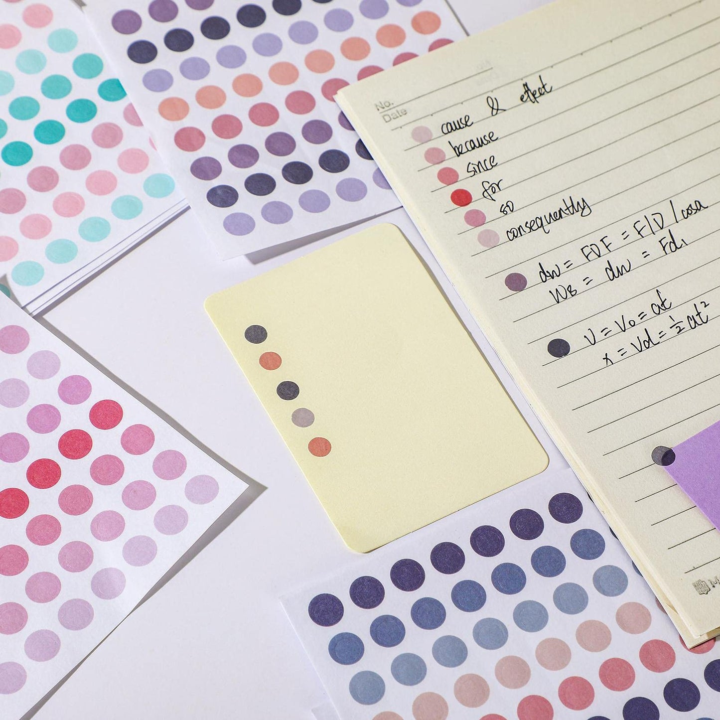 3200 Pieces Small Colored Dots Sticker 1/4 Inch Tiny Round Coding Labels Circle Dot Stickers Removable Color-Code Stickers for Bottles, Documents, 50 Sheets, 80 Colors