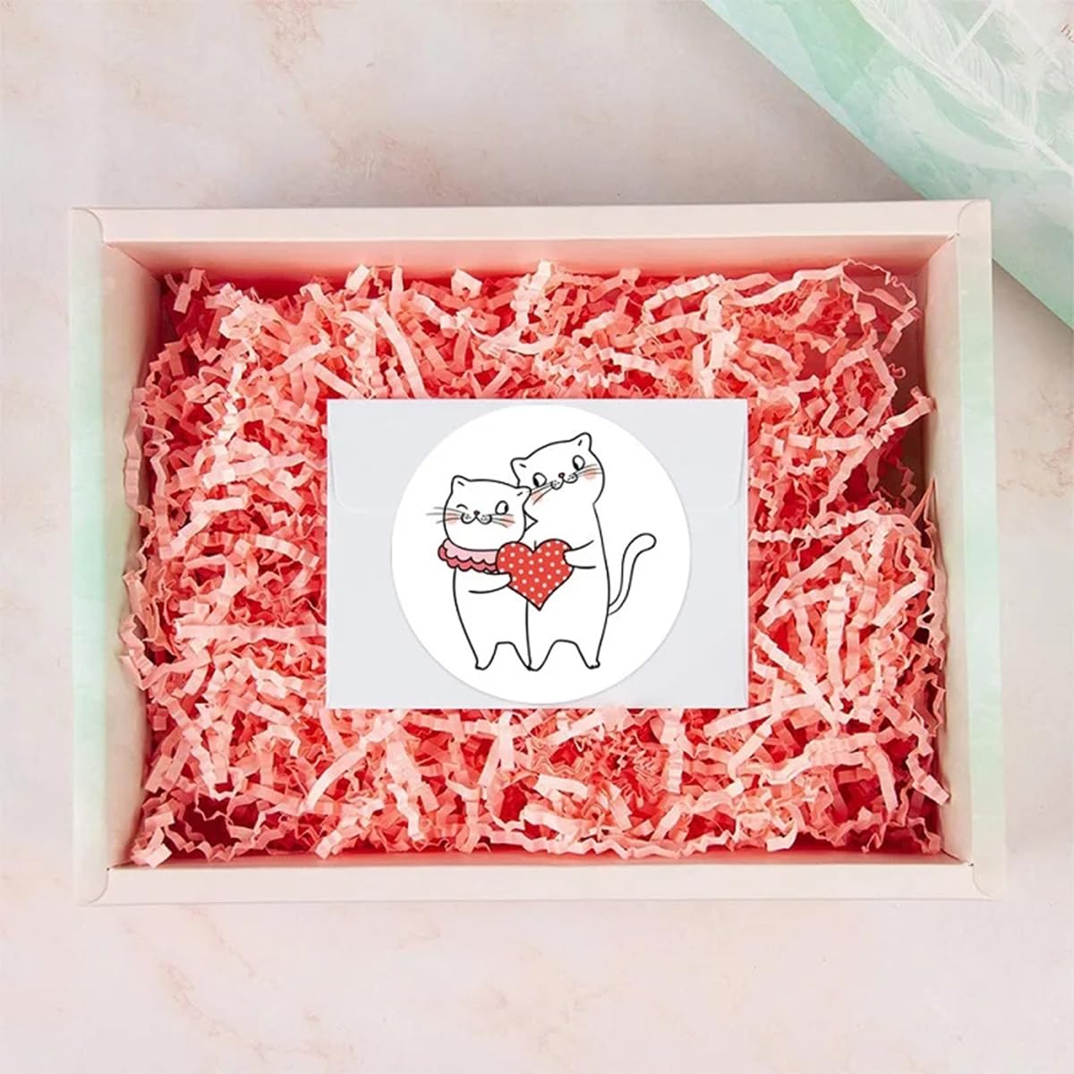 500PCS Valentines Day Stickers,1Inch Cartoon Love Envelope Labels Decals Gift Packaging Sealing Stickers Scrapbooking Adhesive Stickers for Wedding Party Gift Decorations,Award Charts