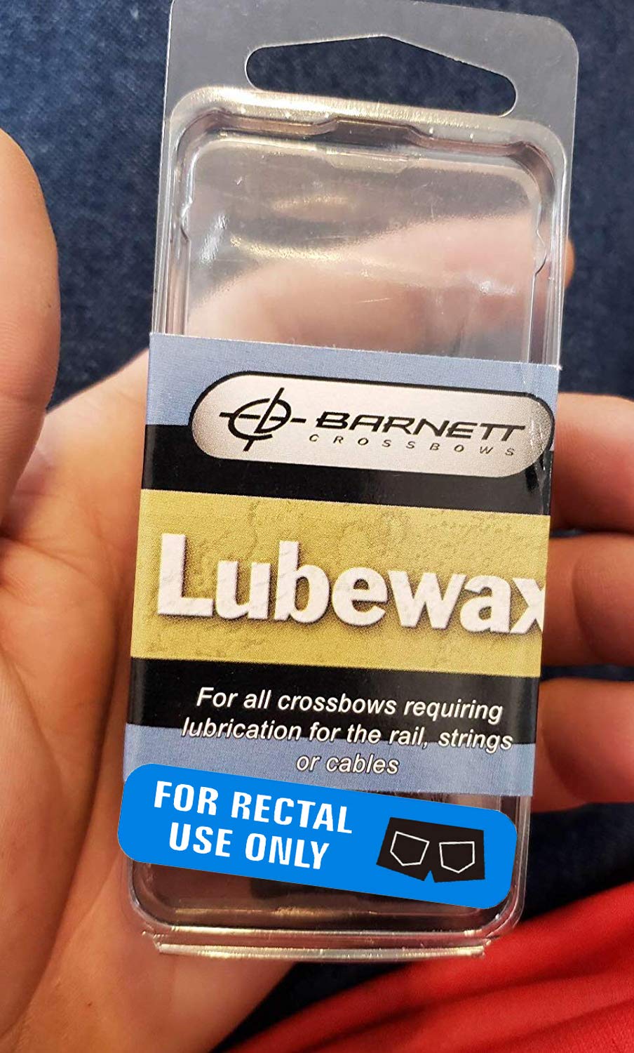 500 for Rectal Use Only Stickers Waterproof - 1.5" x 3/8" Blue Permanent Adhesive Rectal Use Only Stickers Labels