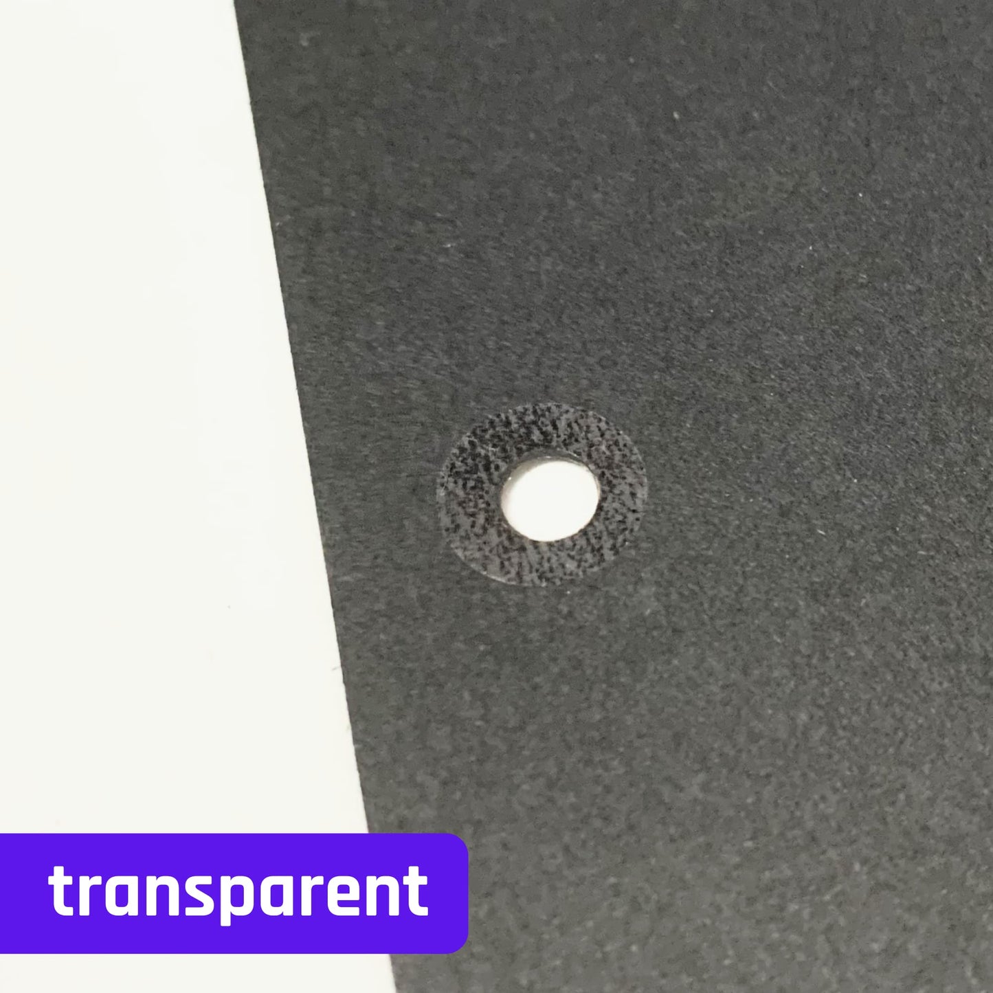 2000 Pack, Clear Hole Reinforcement Stickers, Transparent - 0.25"