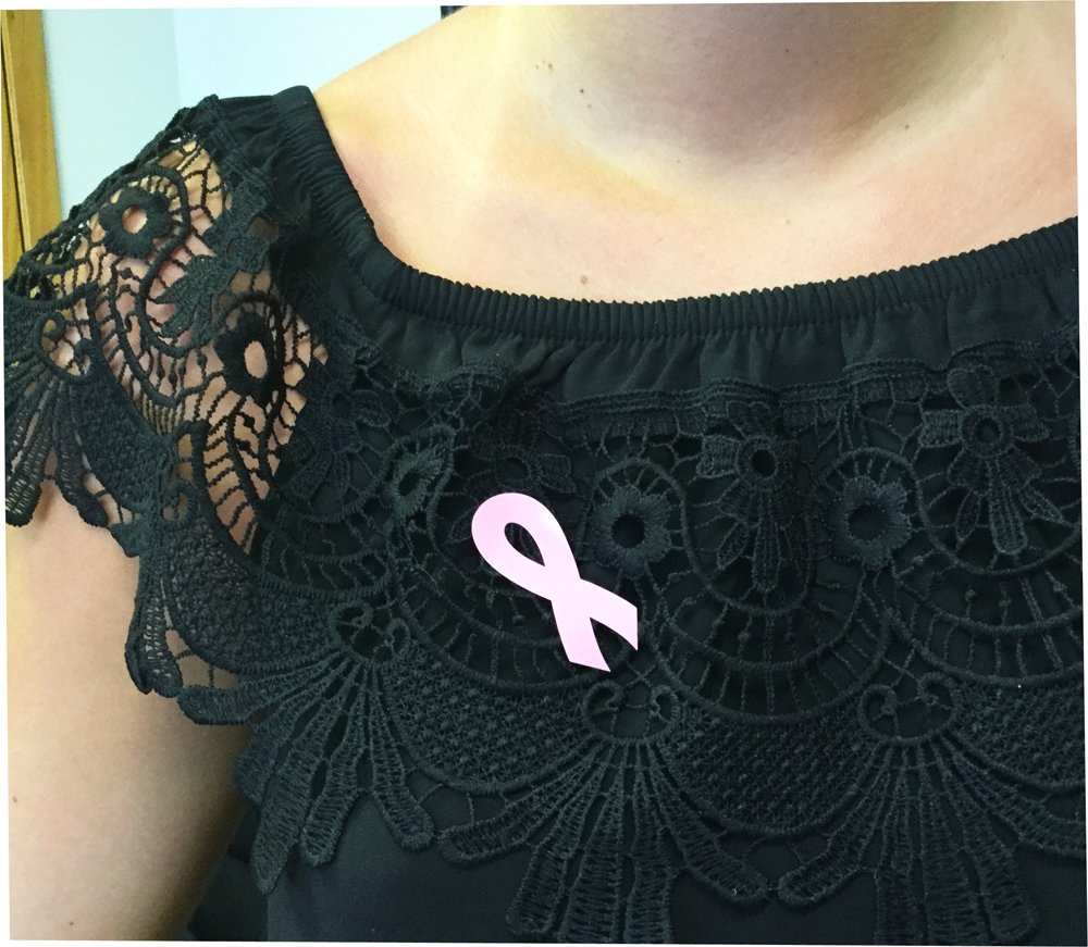 Pink Awareness Ribbon Stickers 2 Inch 500 Total Adhesive Labels