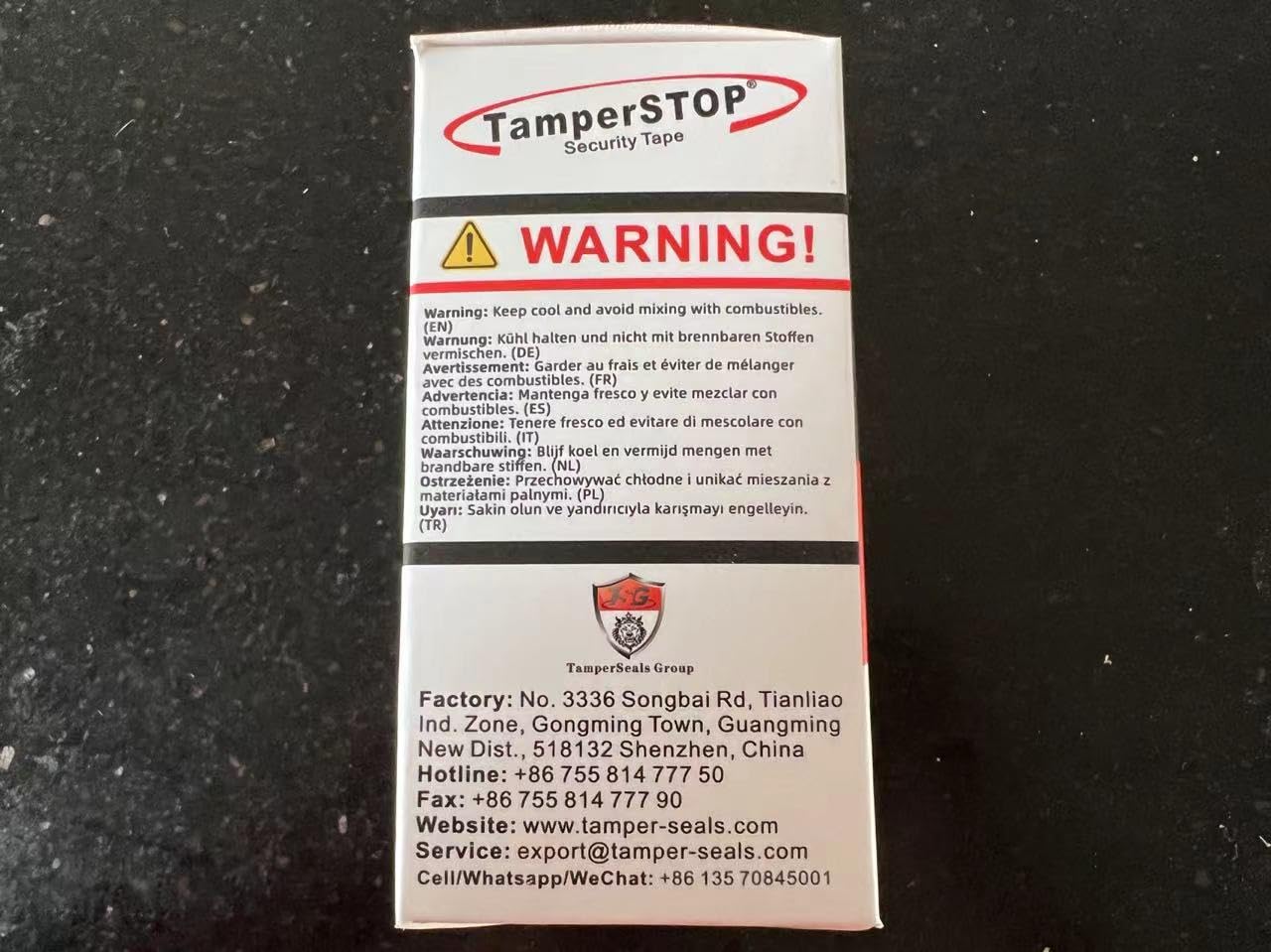1 Roll Partial Transfer Tamper Proof Security Seal Tape (2 Inches x 55 Yards x 2 Mil, Do Not Break Seal “Caution/Void Open”, Red)