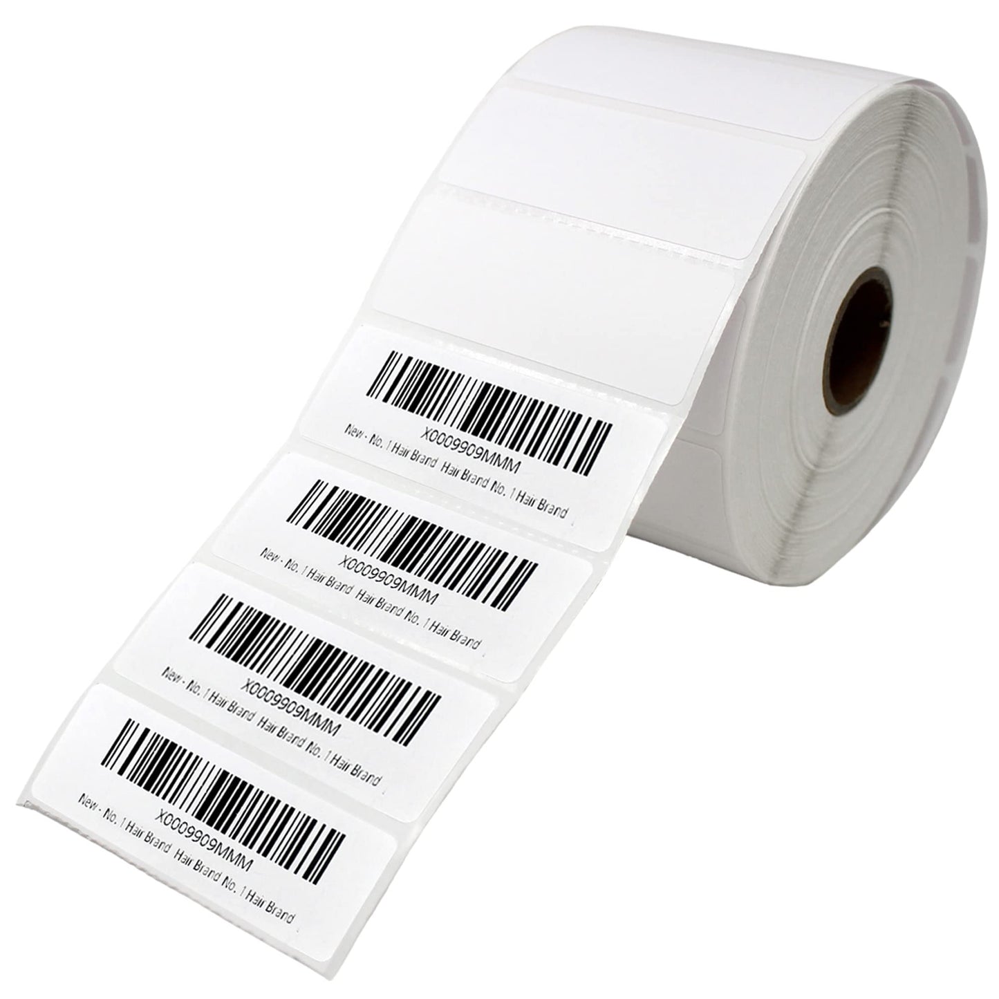 2 5/8" X 1” Direct Thermal Labels 2000 Per Roll Perforated Sticker for Barcode Shipping Labels Desktop Label Printers for Multipurpose Shipping Address (1 Roll (2000 Labels)) 1 Roll (2000 Labels)