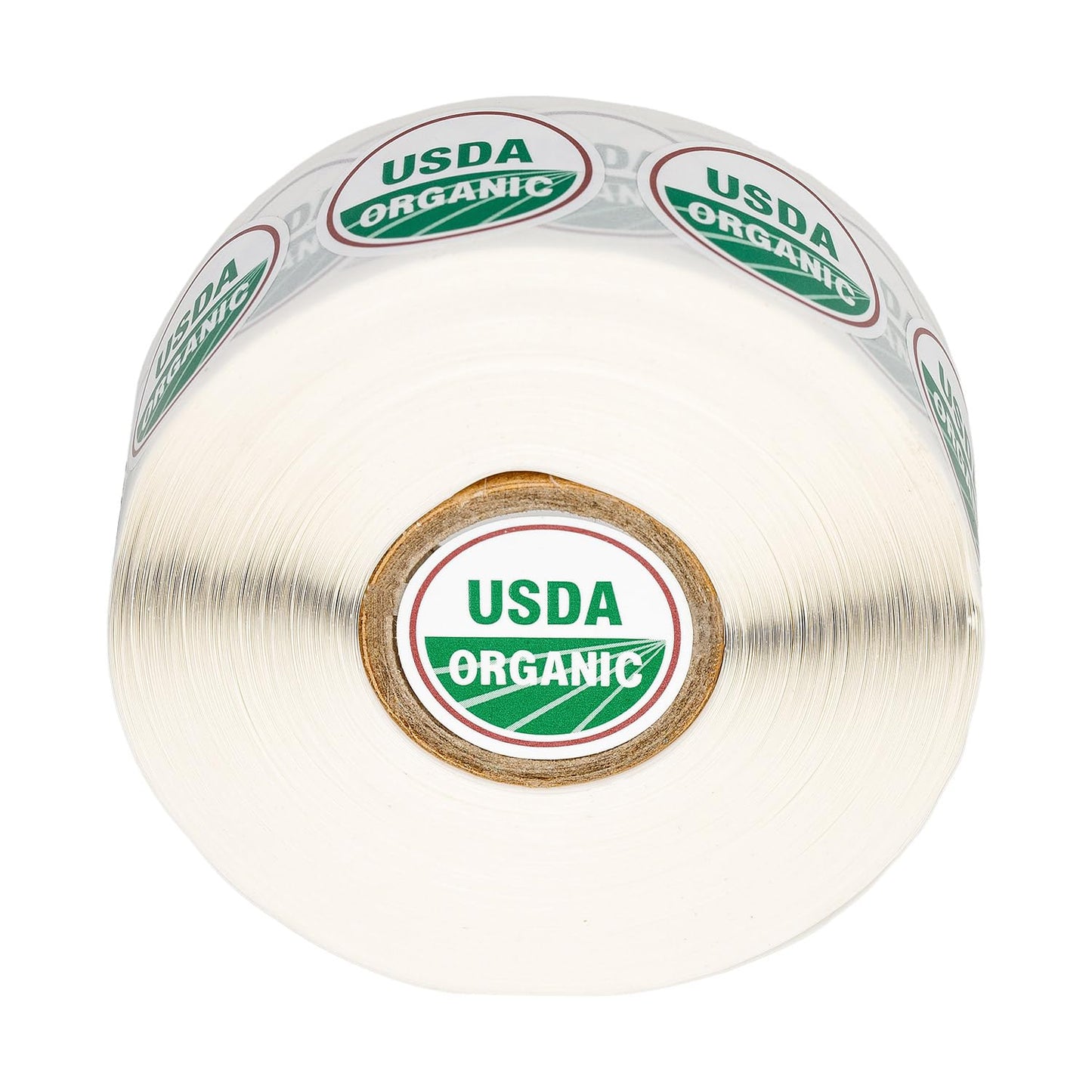 USDA Organic Labels 1 roll, 1000 Labels per roll 1 Inch Round Circle Dots 1000 Adhesive Stickers