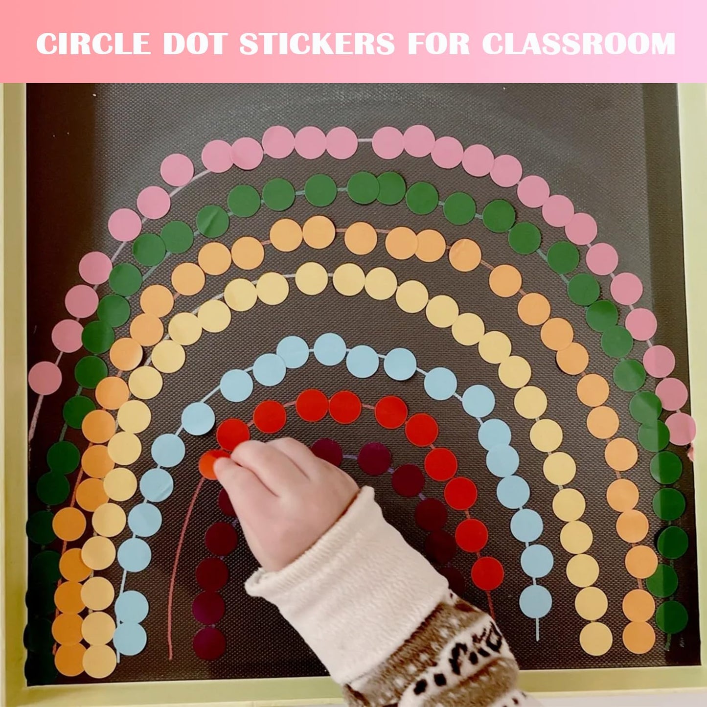 2800 PCS 1/2" Dots Stickers, 14 Colors Small Circle Price Stickers for Garage Sale, Polka Round Color Coding Labels for Toddlers Classroom Office Kitchen Classification Papers 1/2 inch