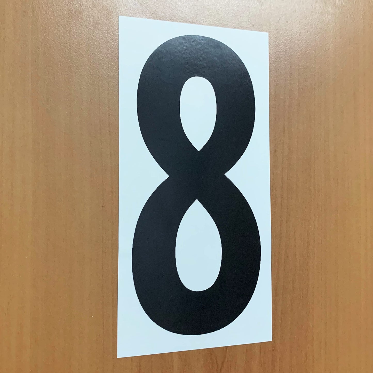 400 Pieces, 3" - Vinyl Number Stickers, Waterproof Stick on Numbers Labels - Black Numbers