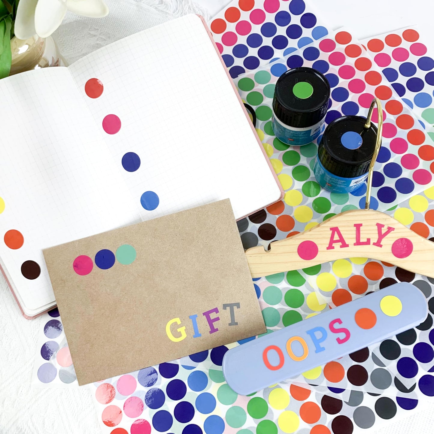 2600 Pcs Colored Dot Stickers, 3/4 Inch Round Color Coding Labels, 13 Color Circle Stickers for Office, Classroom, Papers, Teaching Events, Garage Sales