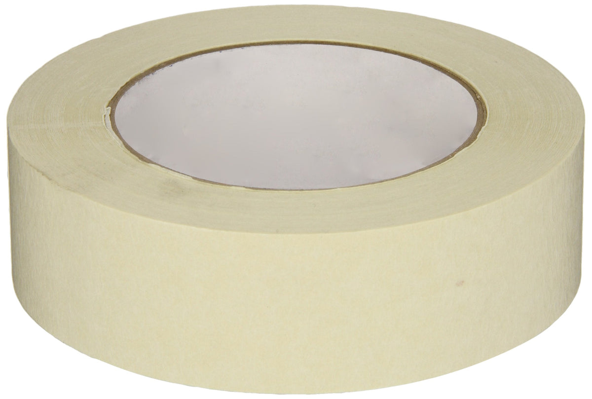 IPG 513 Utility Grade Masking Tape, 36mm x 54.8m, Natural, (24-Pack)