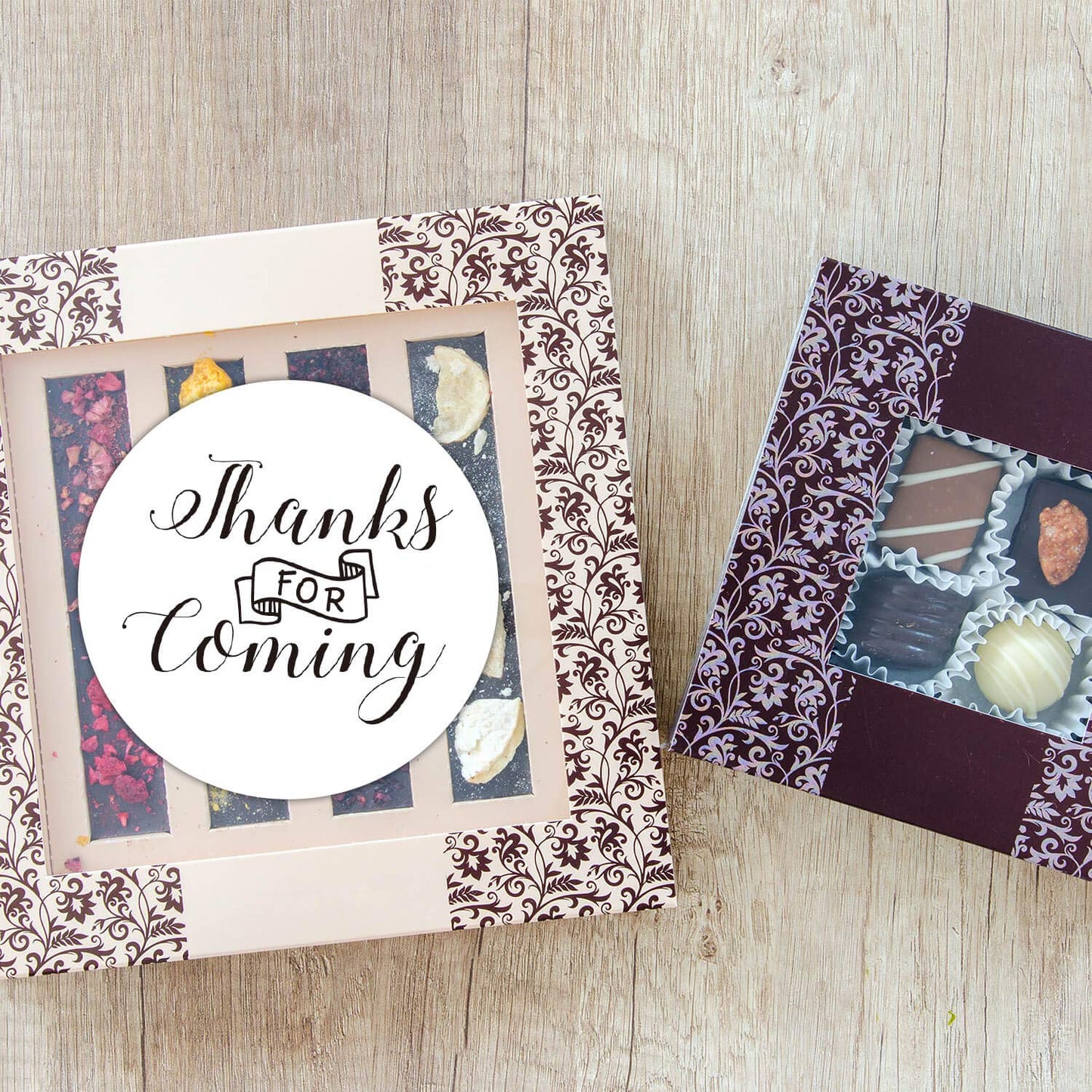 Wedding & Baby Shower Thank You Stickers - 2 Inch Circle Labels, 50 Pack