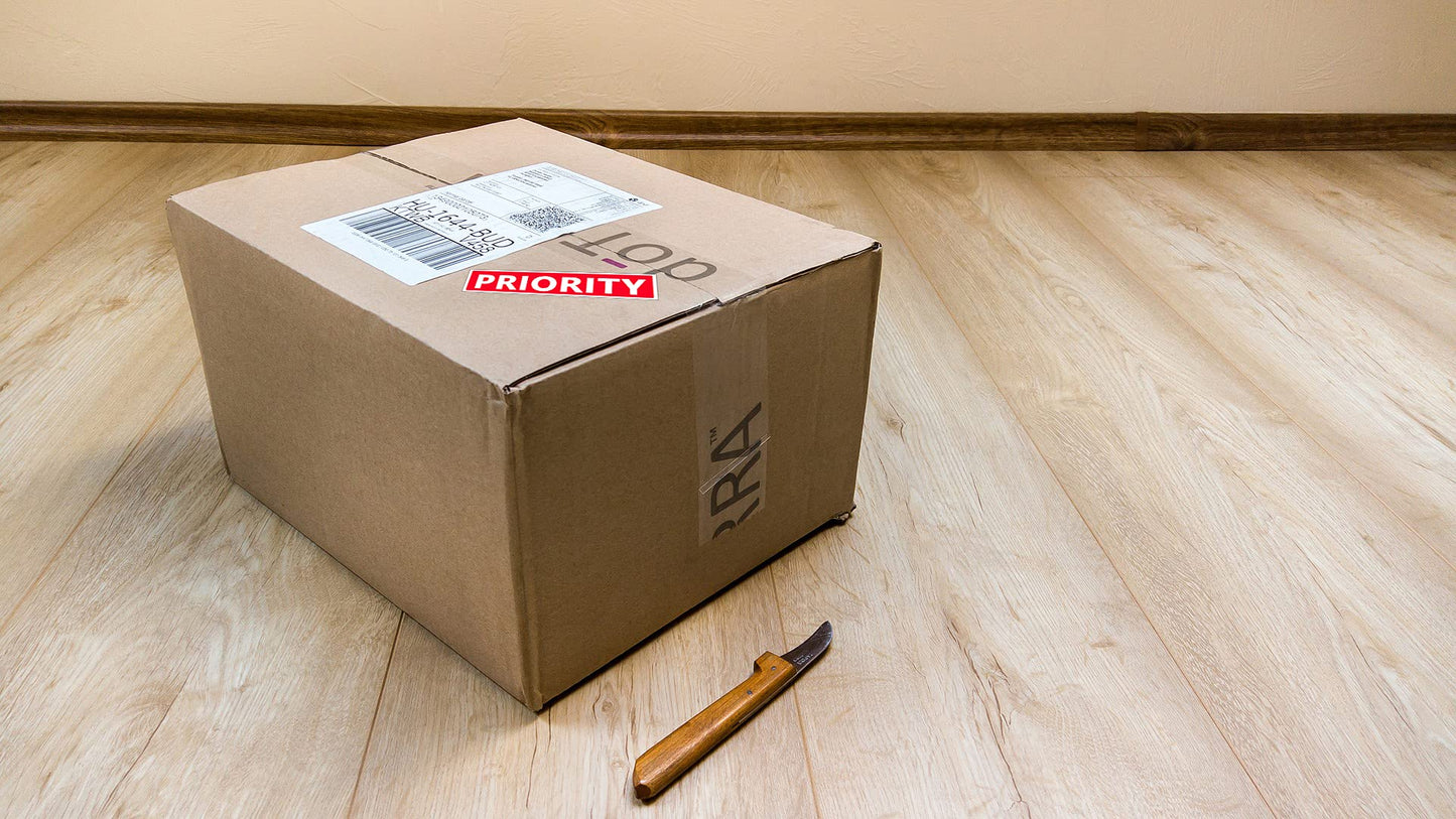 Priority Shipping Labels,Self Adhesive Mailing Sticker for Packing 4x1 Inch,500 Pcs Per Pack