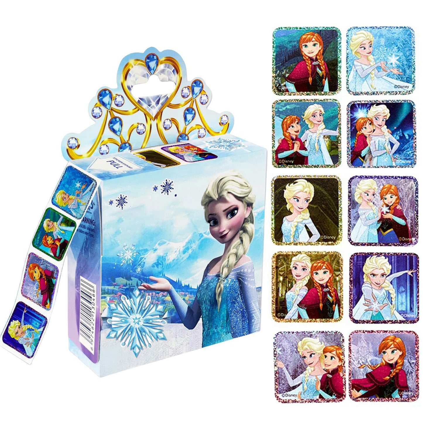 Roll Sticker Girls, Princess Stickers, 200 Pcs Self Adhesive Label Roll Stickers Laptop, Water Bottle, Phone, Cute Cartoon Series Kids Stickers