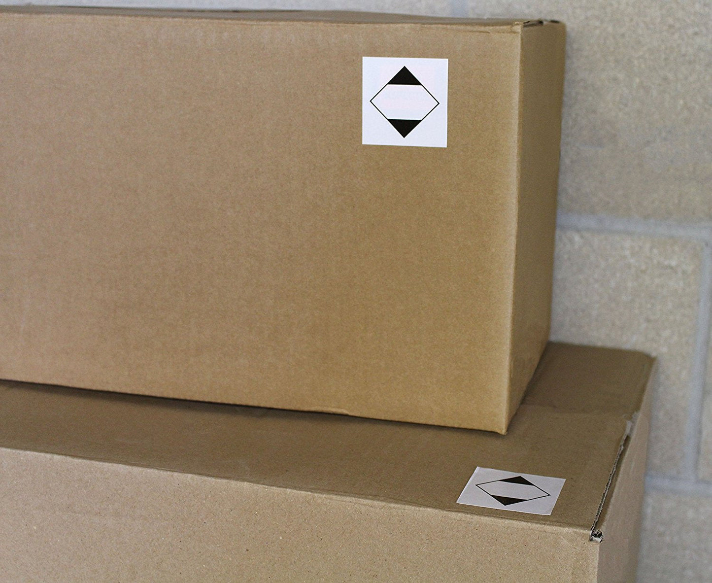 Shipping Labels Transport Stickers Limited Quantity of Dangerous Goods Black Diamond Label, 2"x2", 300 Per Roll 2x2 inch