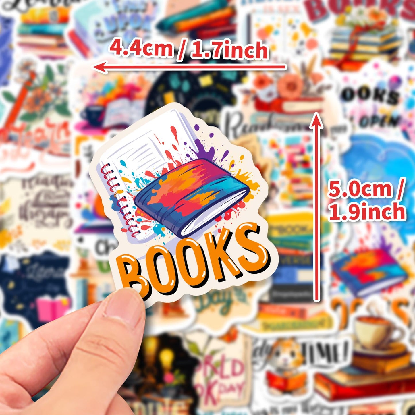 Read Across America Day Stickers Lable Stickers Self-Adhesive & Waterproof Stickers Reading Day Stickers for Students Classroom Seals Labels Decals Gifts Wrapping Decoration