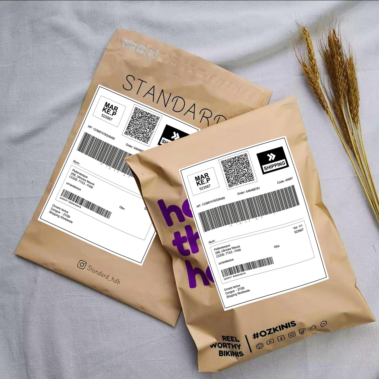 Sticker Paper, Full Sheet Shipping Labels 8.5 x 11, Self Adhesive Full Sheet Mailing Label for Laser and Inkjet Printers- 25 Sheets, 25 Labels 8.5"x11"-- (25 Sheets))