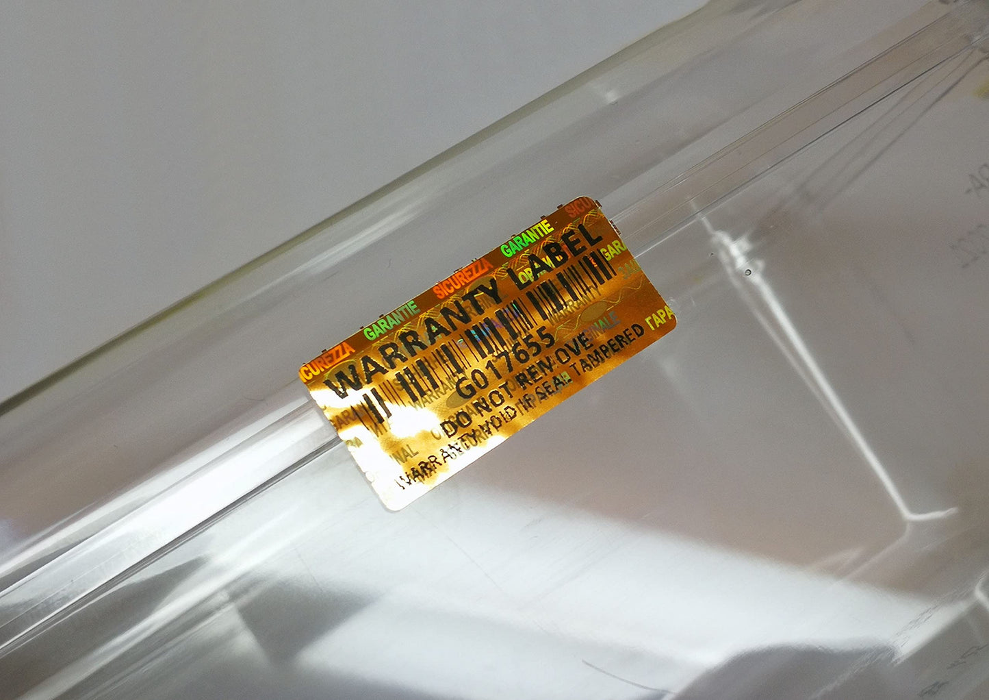 250 pcs Gold Security Seal 1.26 x 0.59 Inch, Void Hologram Stickers, Warranty Tamper evident Holographic Labels