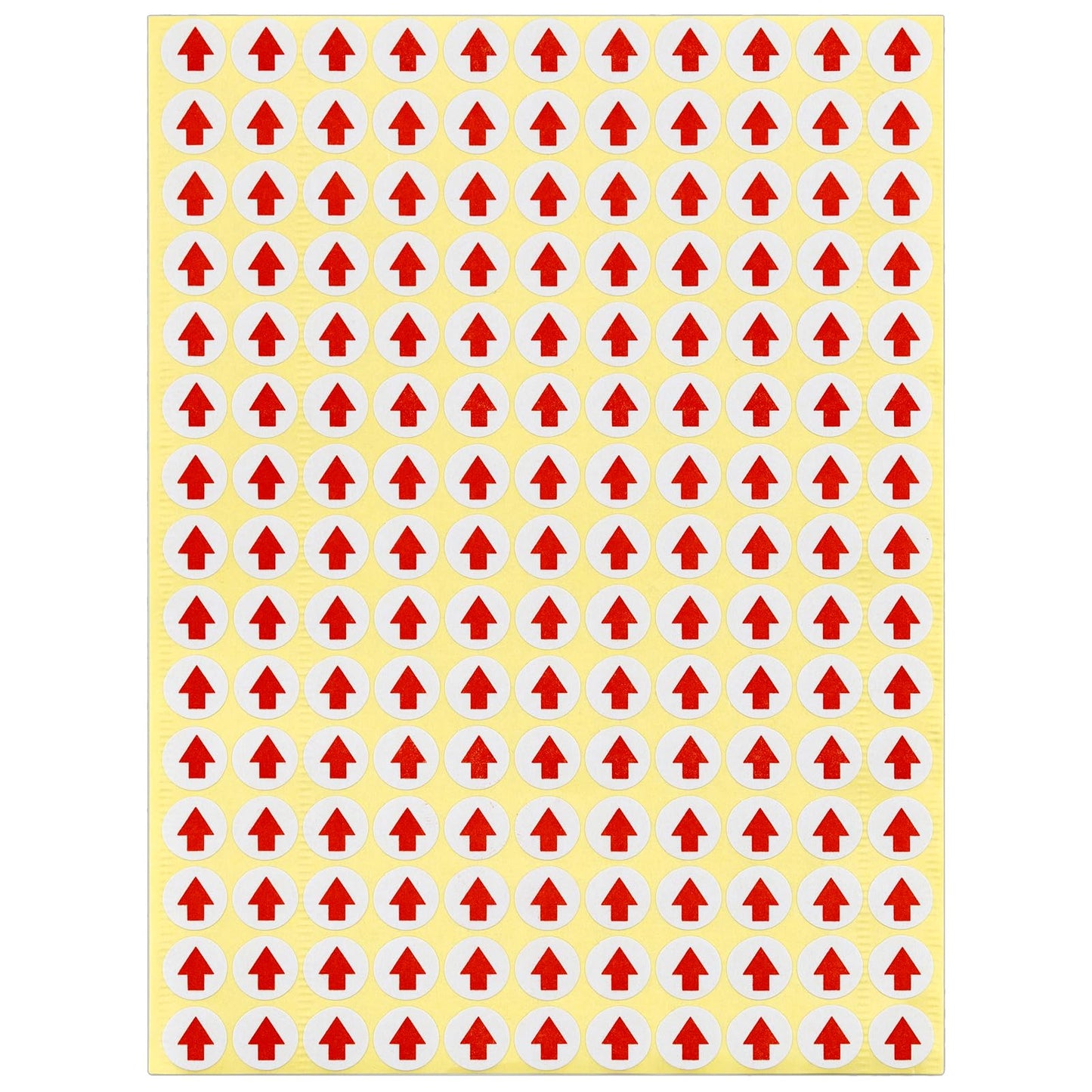 4950 Pcs Round Arrow Stickers Red Arrow Dot Stickers Self Adhesive Defect Indicator Small Arrow Stickers Labels Multipurpose Arrow Signs for Products Inspection, Inventory Organizing, DIY