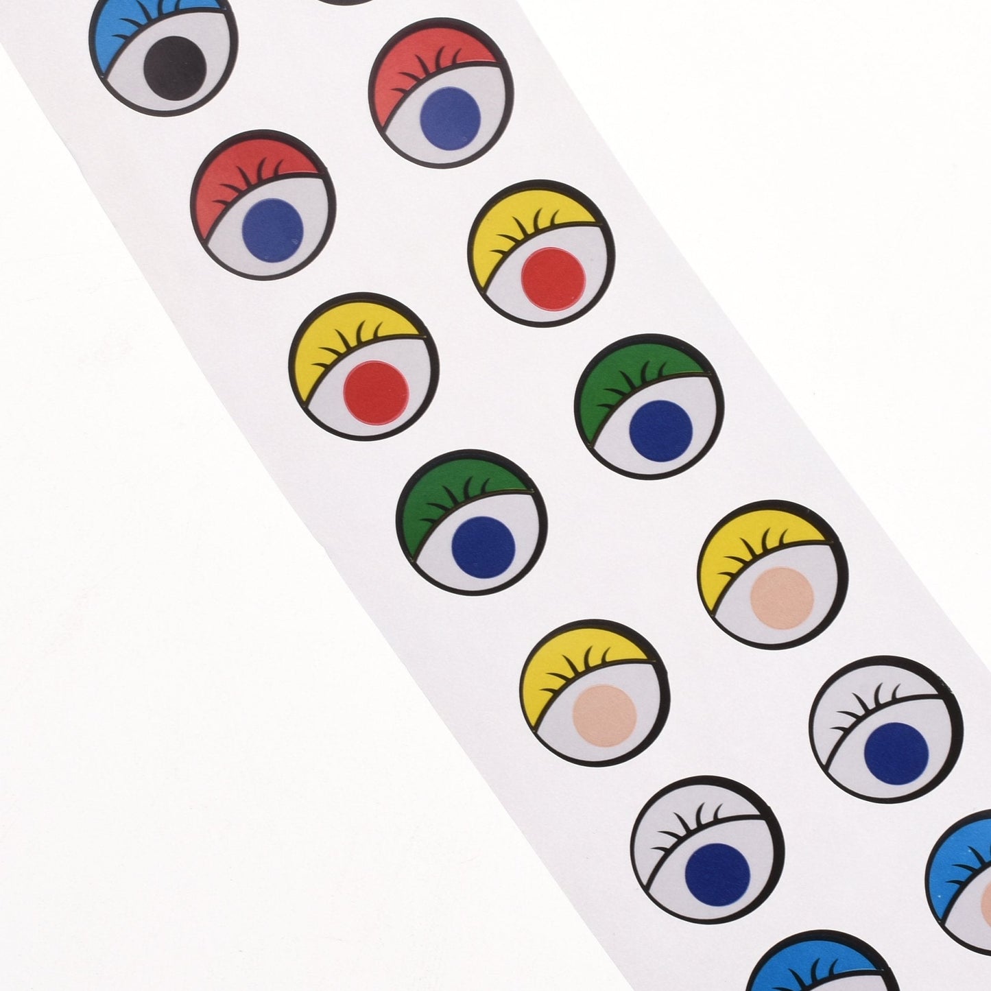 BCP Colorful Eye Sticker Labels -1000 Pair Per Roll