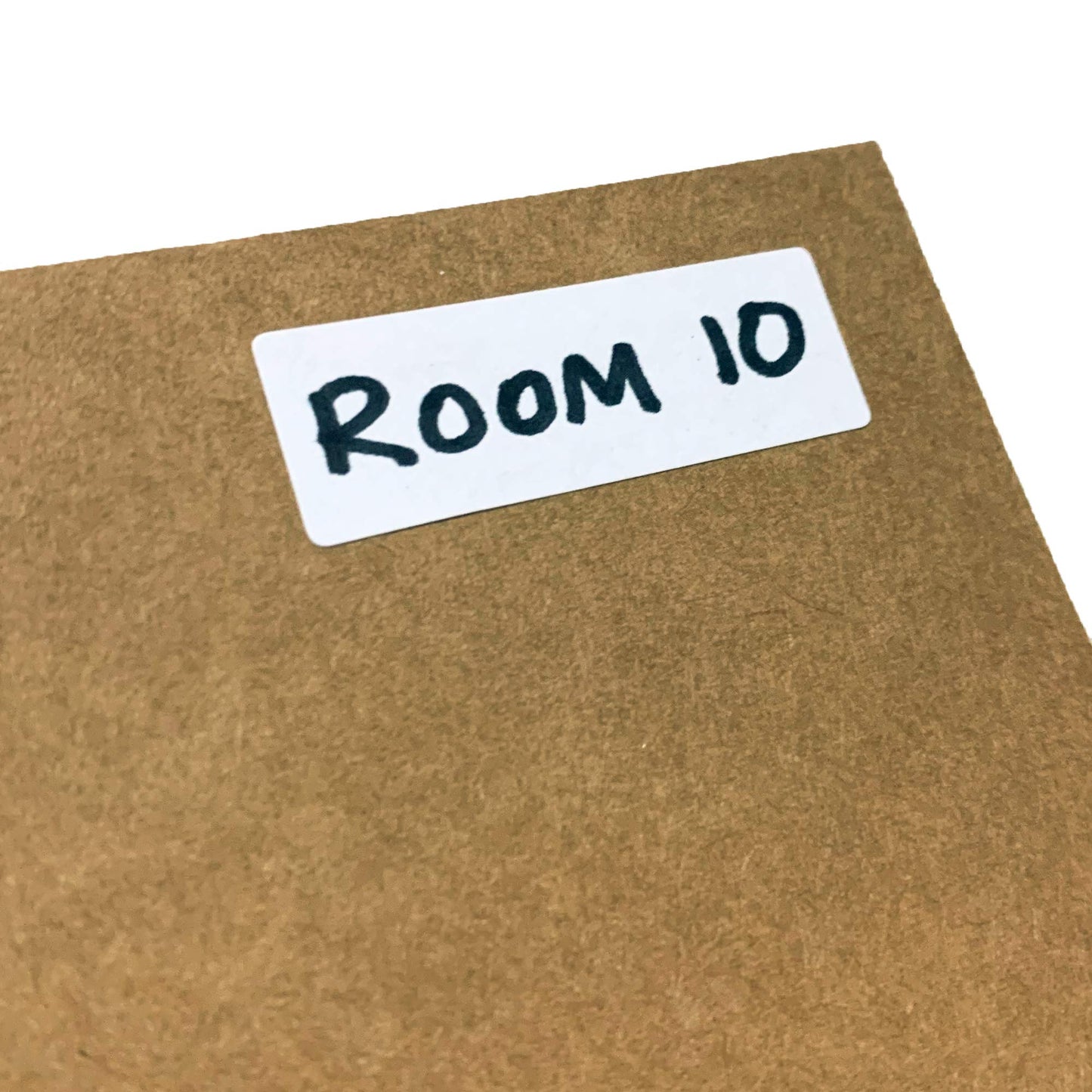 300 Pieces - White Sticky Labels to Write On, Blank Stick On Adhesive Stickers for Labeling - 2.75" x 1" 300 Pieces