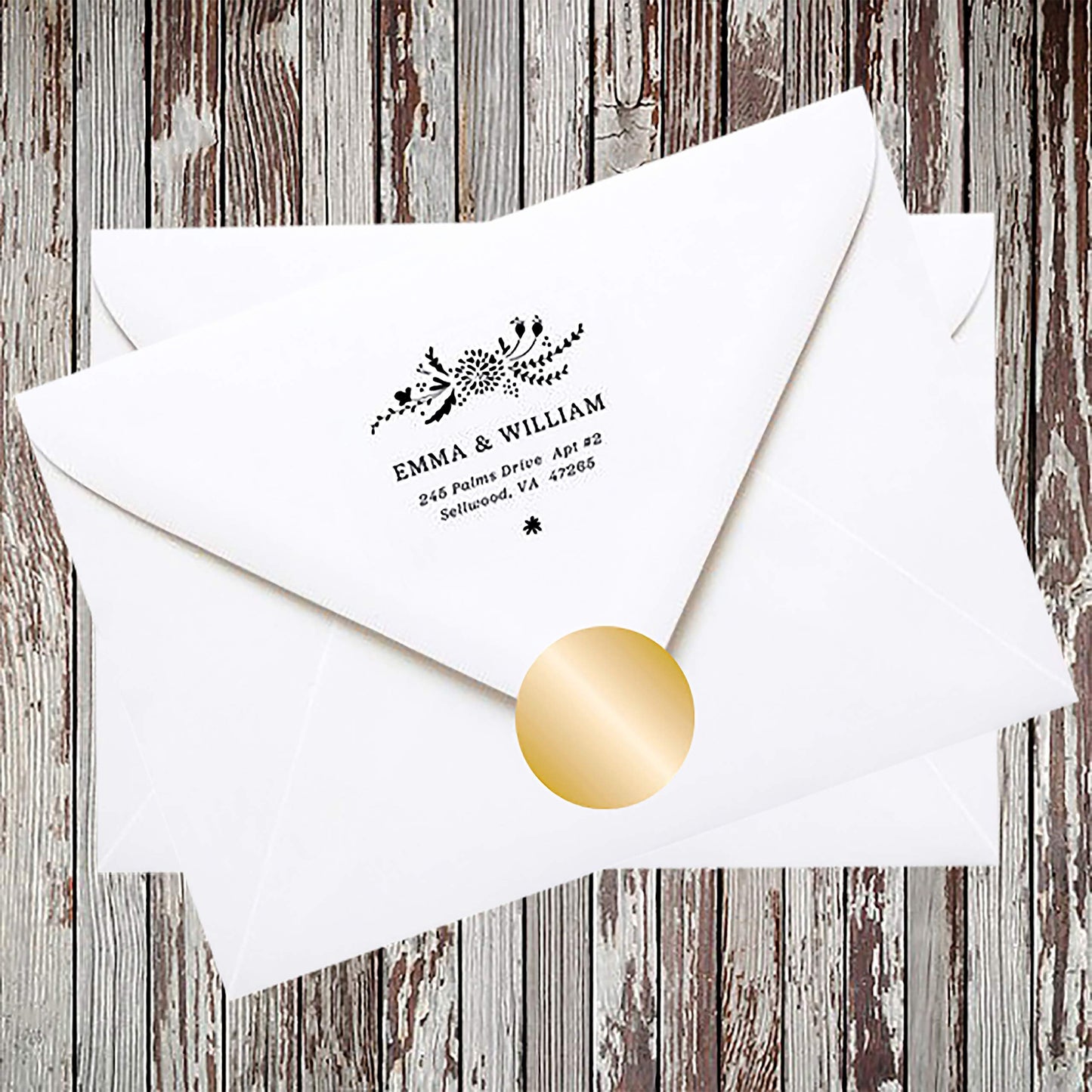 Performore Gold Circle Stickers - 1 Inch Round Labels - Gold Metallic Dots - Stickers for Envelopes - Gold Envelope Seals - 1000 Stickers per Roll