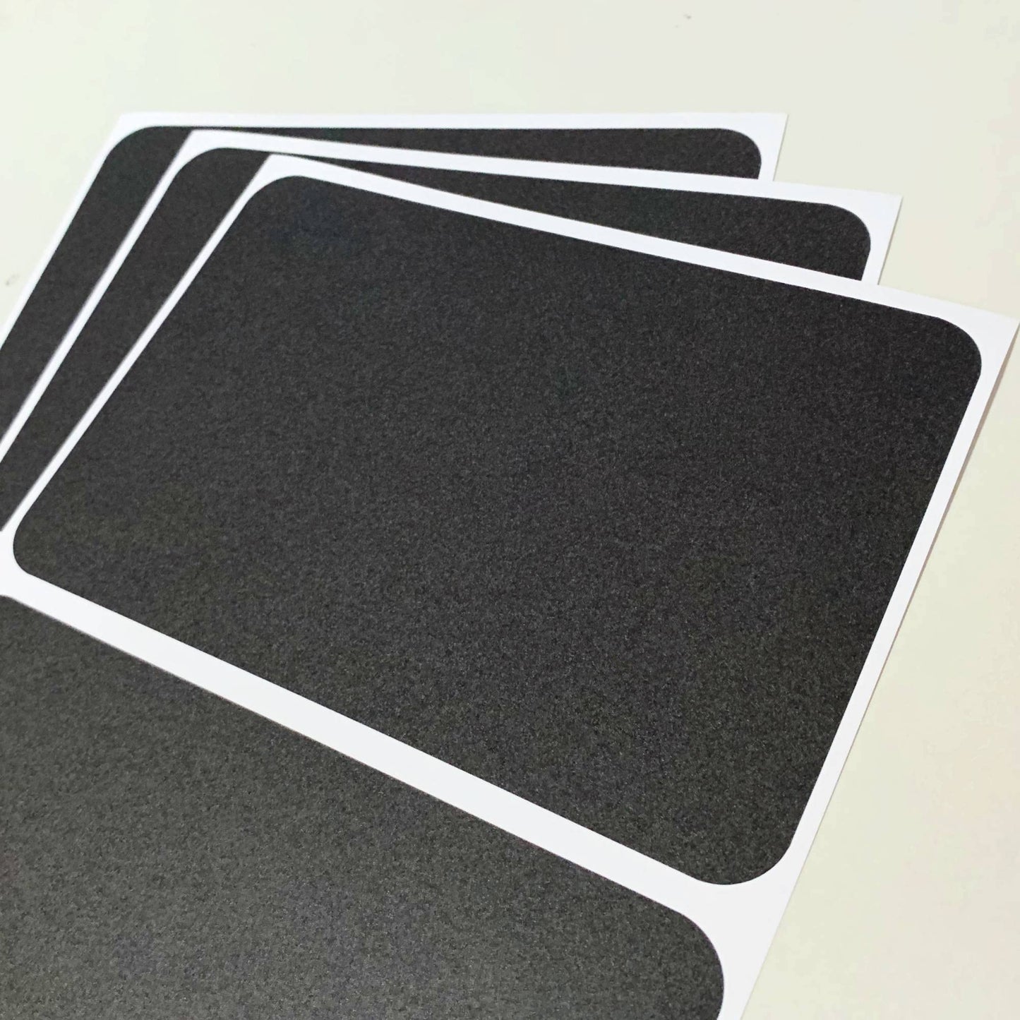 50-Pack, Chalkboard Labels Stickers, Erasable and Reusable - Rectangle, 6" x 4" 50 Labels