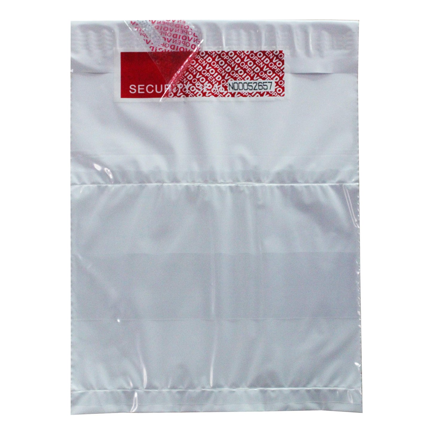 TamperSeals Group - 1 Roll Precut Serial Numbered Red Tamper Evident Security Tape (48mm x 50m x 2mil, 100% Total Transfer, Ultra-Thick “Void” Film, Every 6” Perforation)