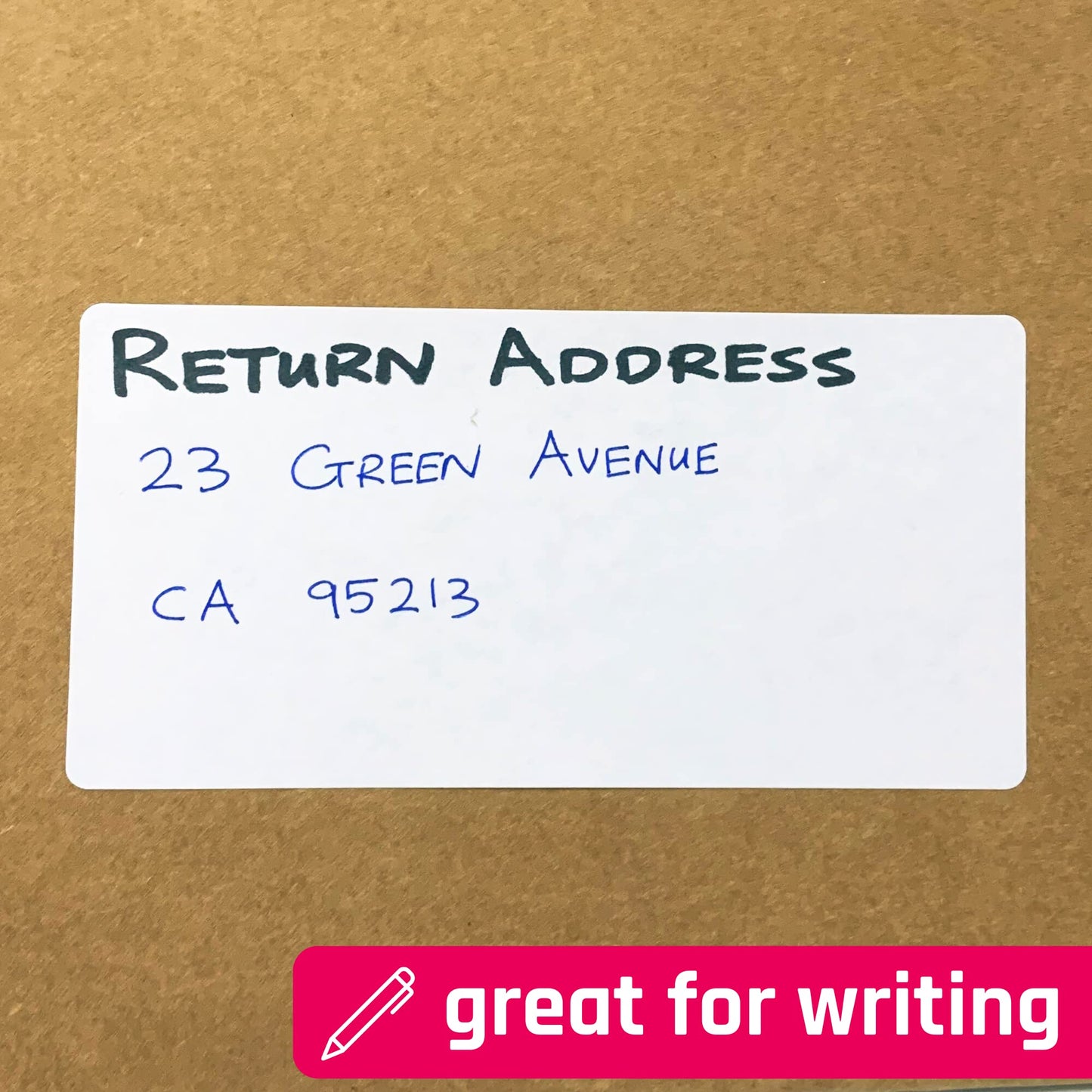 200 Pack - White Labels Stickers for Storage Bins, Boxes, Organizing - 3" x 1.5"