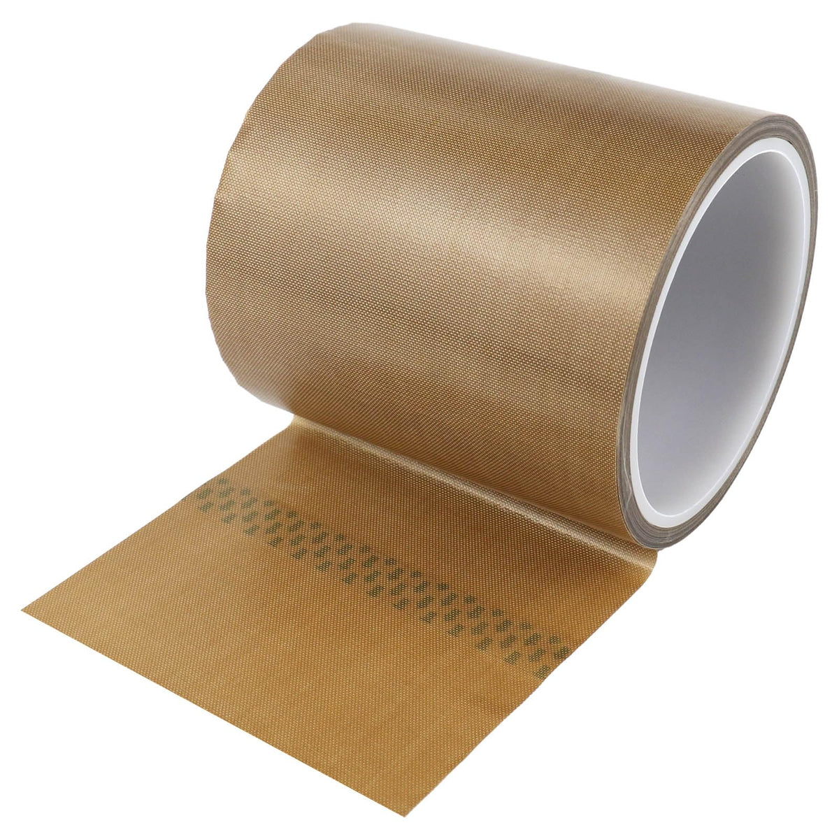 BOMEI PACK Teflone Tape PTFE Glass Cloth Coated, (4-inch x 33 Feet x 0.18mm) High Temperature Fiberglass Adhesive Tape for Vacuum Sealer Machine 4-inch x 33 Feet