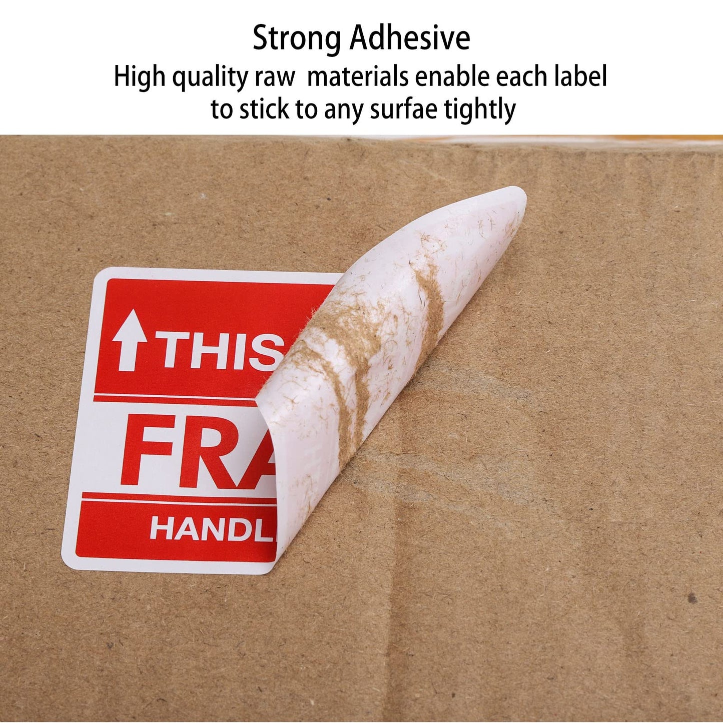 2 x 3 Inch Fragile Stickers, Handle with Care Warning Labels, This Side Up Stickers for Shipping and Moving - 1000 Labels