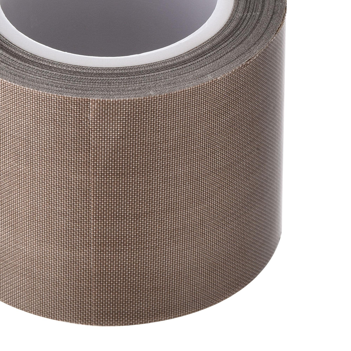 uxcell Heat Resistant Tape High Temperature Heat Transfer Tape PTFE Film Adhesive Tape 50mm Width 10m 33ft Length Brown