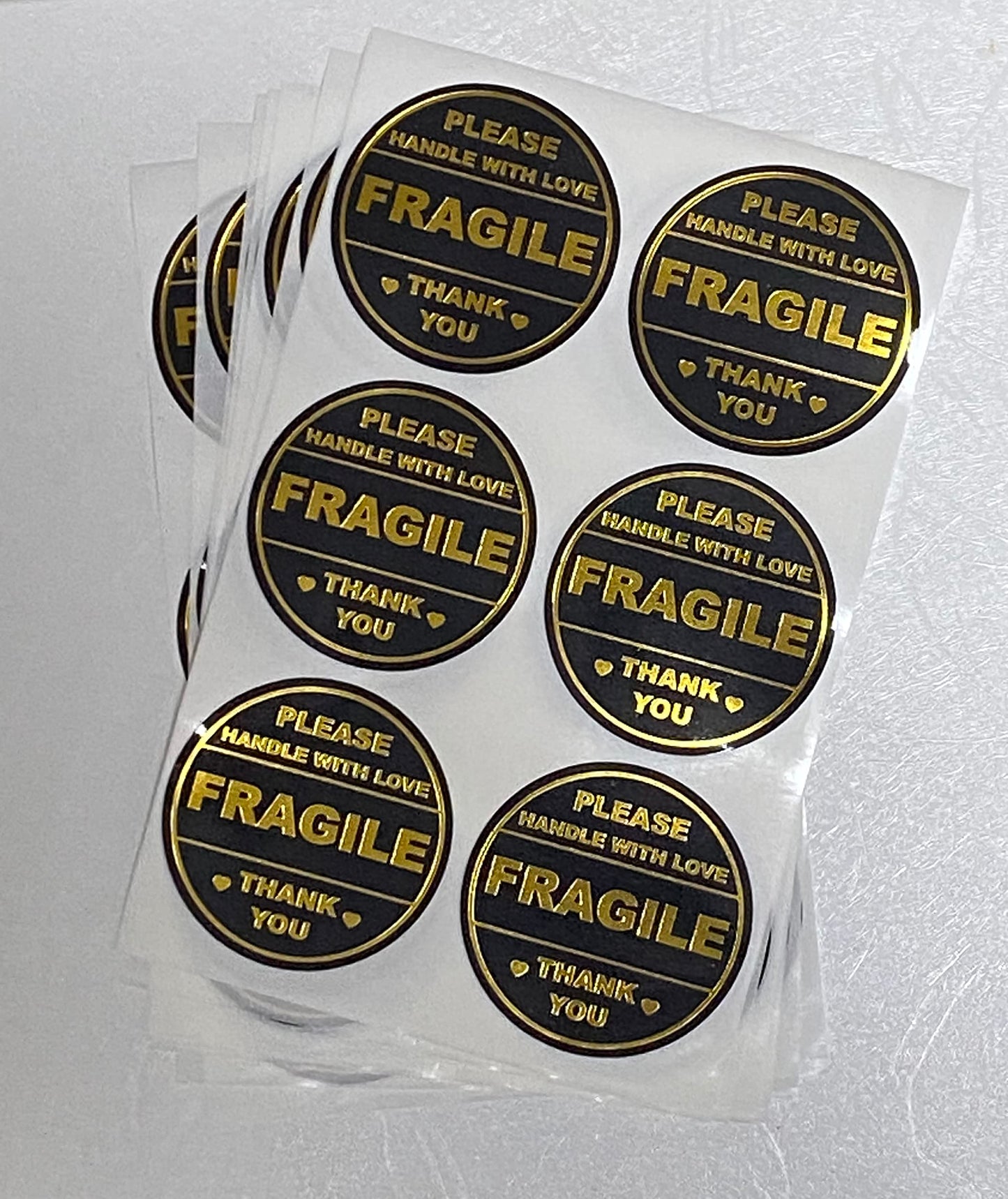 2 inch 150 PCS Fragile Handle with Love Stickers for Shipping Mailing Cartons Envelops Adhesive Labels