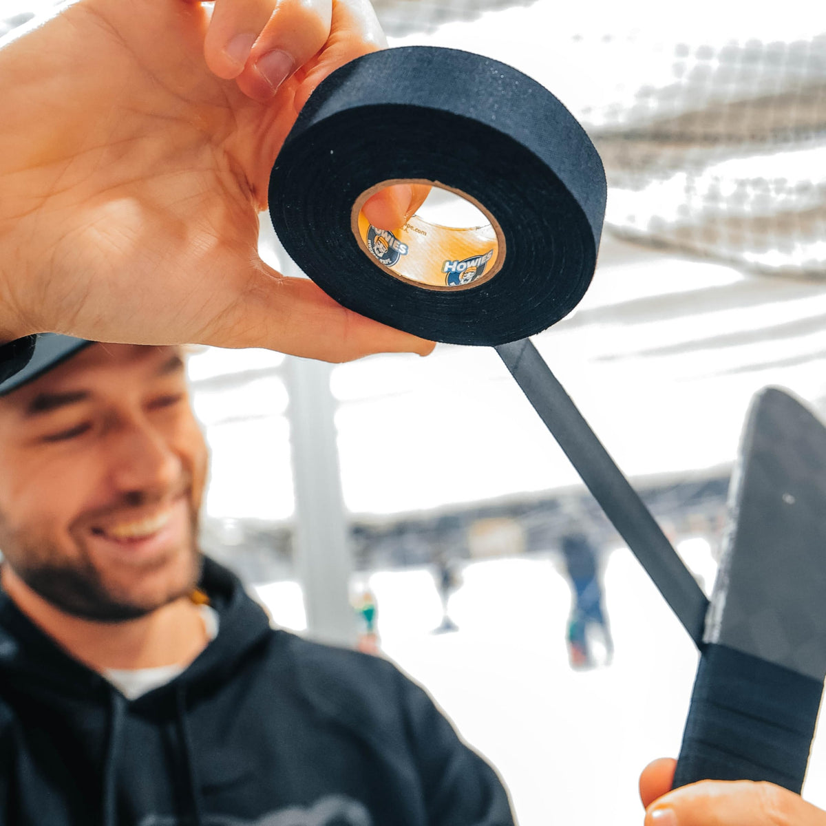 Howies Hockey Tape, 1-Pack Hockey Stick Tape for Blade, Durable and Long-Lasting Grip Purple