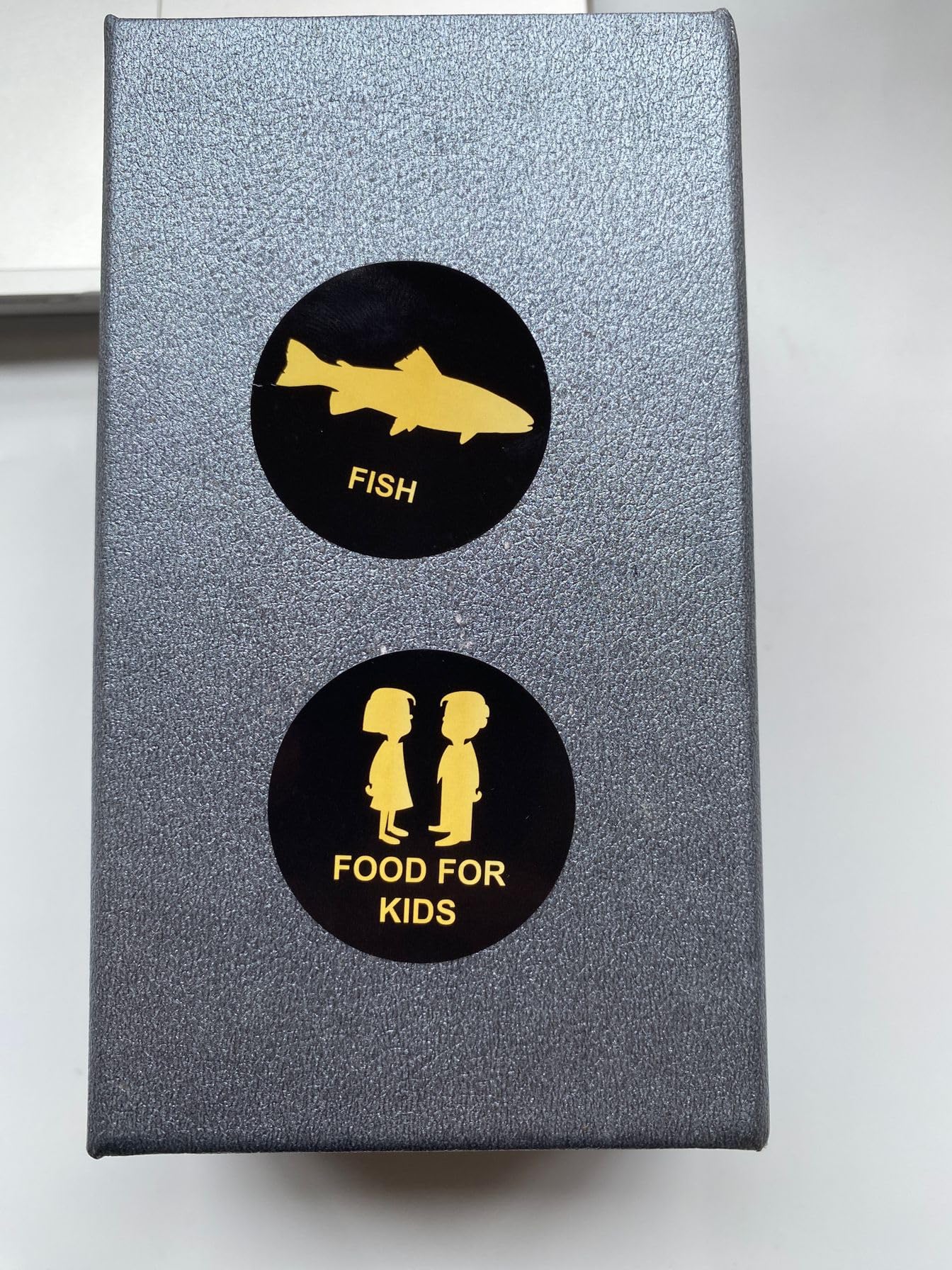1.5 inch 300PCS Beef Chicken Fish Food for Kids Stickers Removable Stickers for Food Party