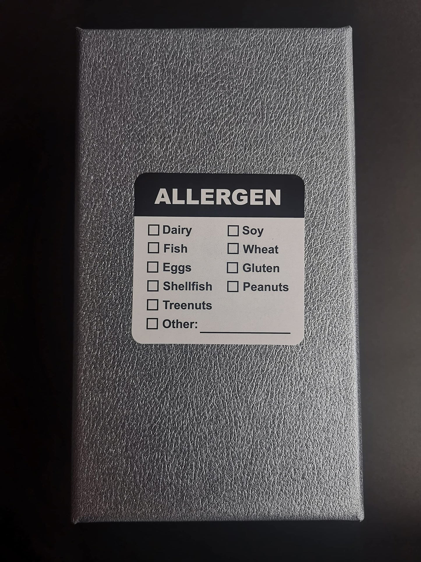 Allergen Warning Stickers Labels - 2x2 inch Food Rotation Labels Allergen Warning Label 300 PCS Adhesive Allergy Stickers