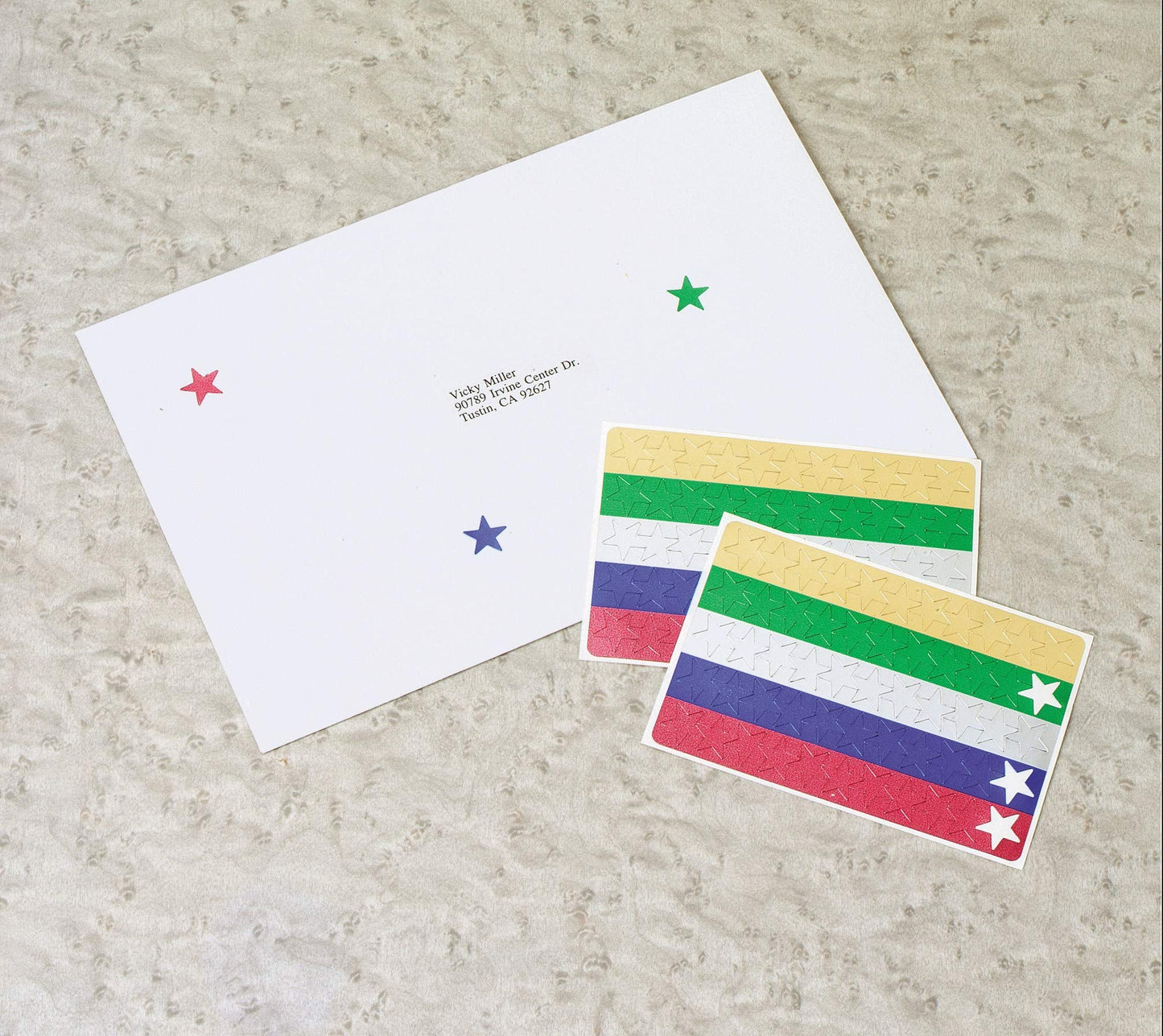 Avery Foil Star Labels, 1/2", Assorted Colors, Non-Printable, 440 Star Stickers Total (6007) 1 Pack