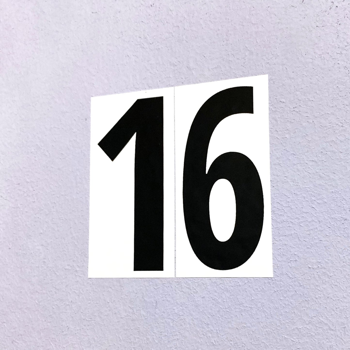 400 Pieces, 3" - Vinyl Number Stickers, Waterproof Stick on Numbers Labels - Black Numbers