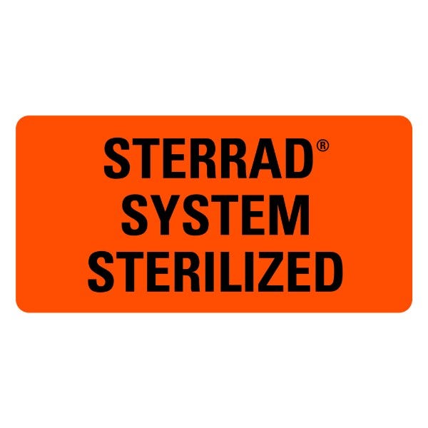 Sterrad System Sterilized Labels 2" x 1" Labels (500 labels)