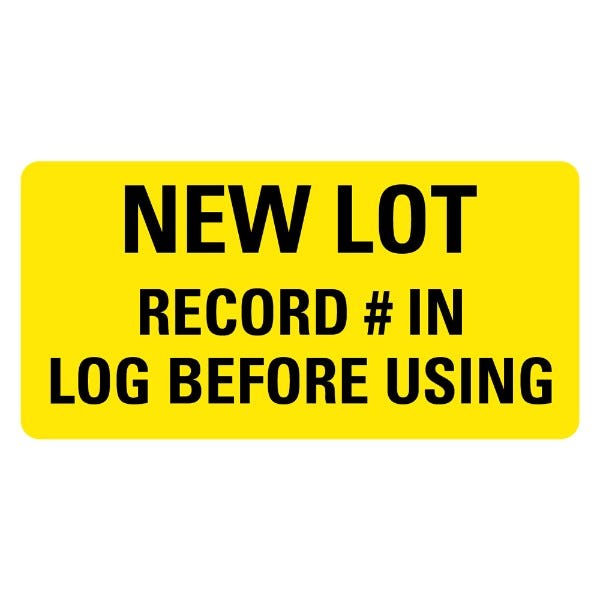 NEW LOT Medical Labels 2" x 1" Labels (500 labels)