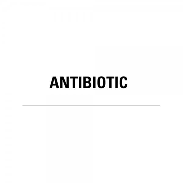 0.375" x 1.625" ANTIBIOTIC Medical Healthcare Labels(500 labels)