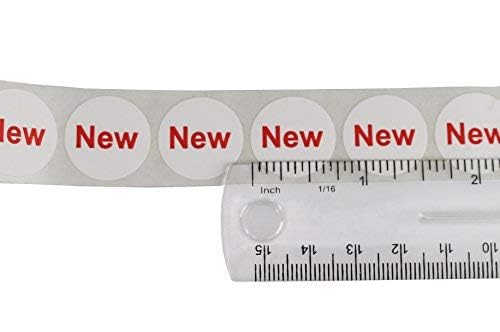 ChromaLabel 3/4 inch round removable labels, grocery and inventory stickers, 1000 per box, pack of 5 in dispenser cases