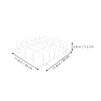 2Pcs Iron Exit Sign Protective Cage Wire Guard for Emergency Lights