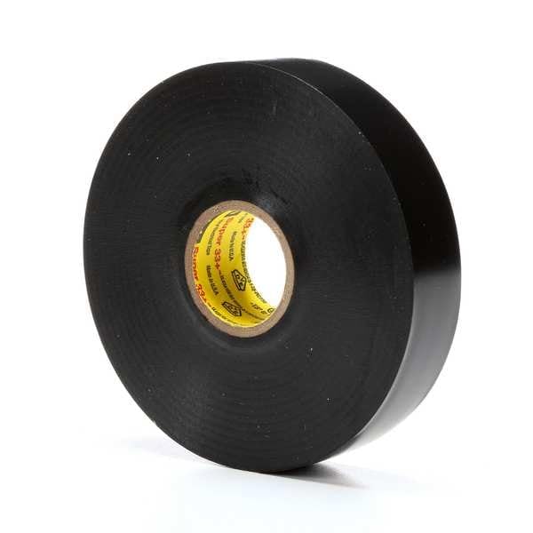 3M Scotch Super 33+ Electrical Tape - 3/4 in x 36 yds, Black, 1 Roll 3/4 in x 108 ft